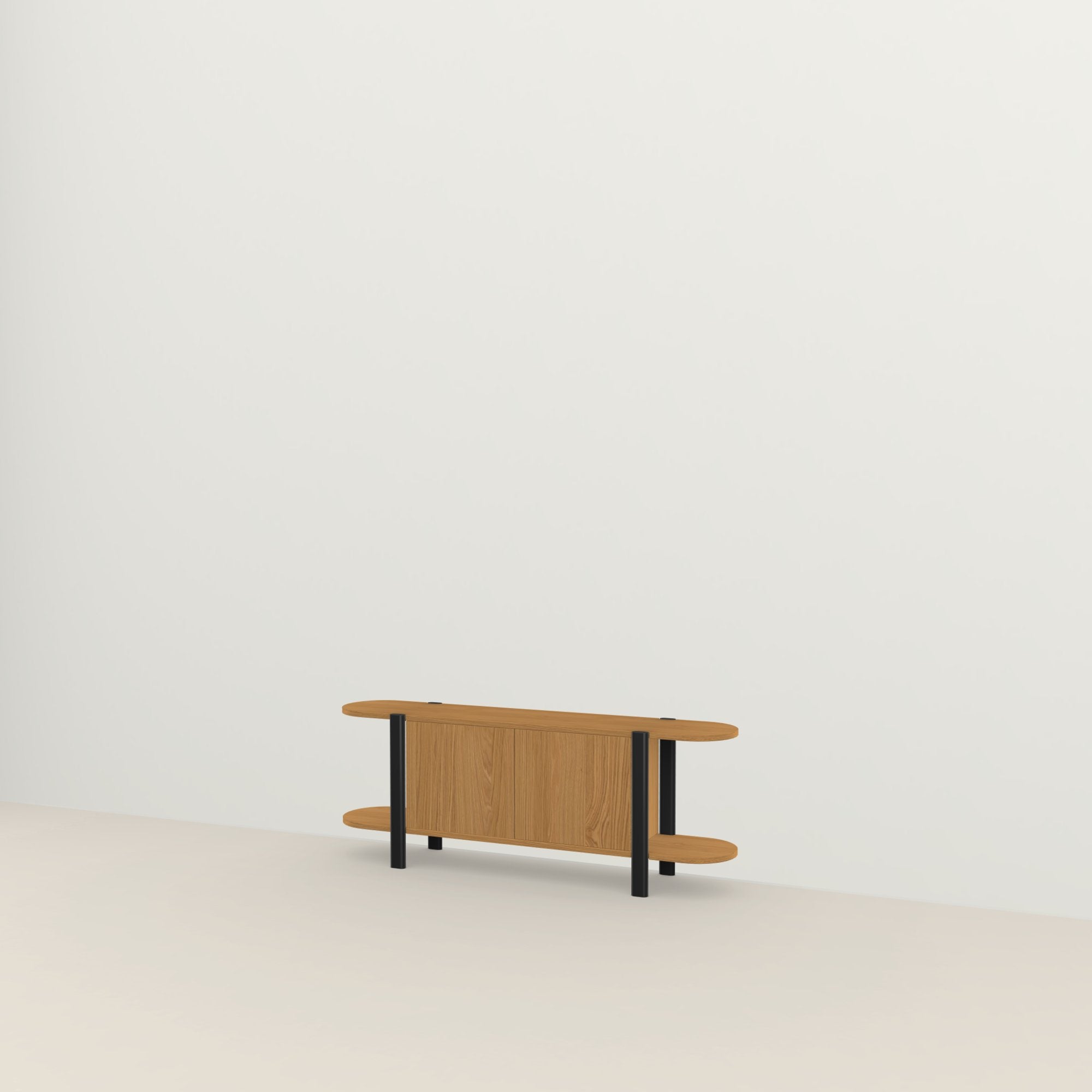 Studio Henk Oblique Cabinet - zwart frame - Oosterlinck Home