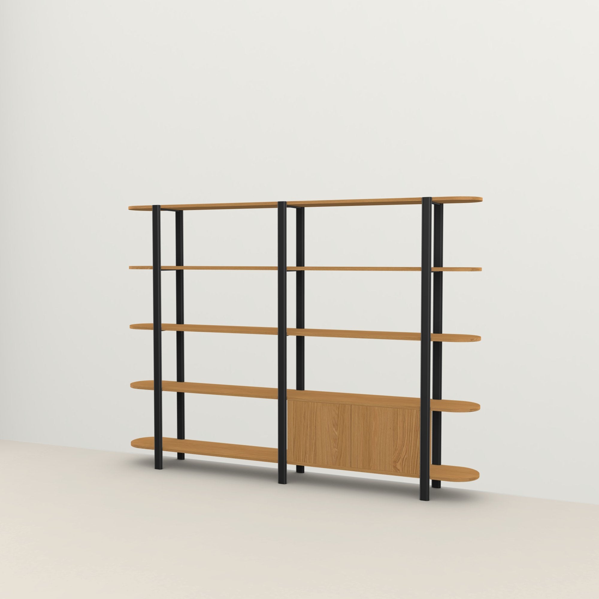 Studio Henk Oblique Cabinet - zwart frame - Oosterlinck Home