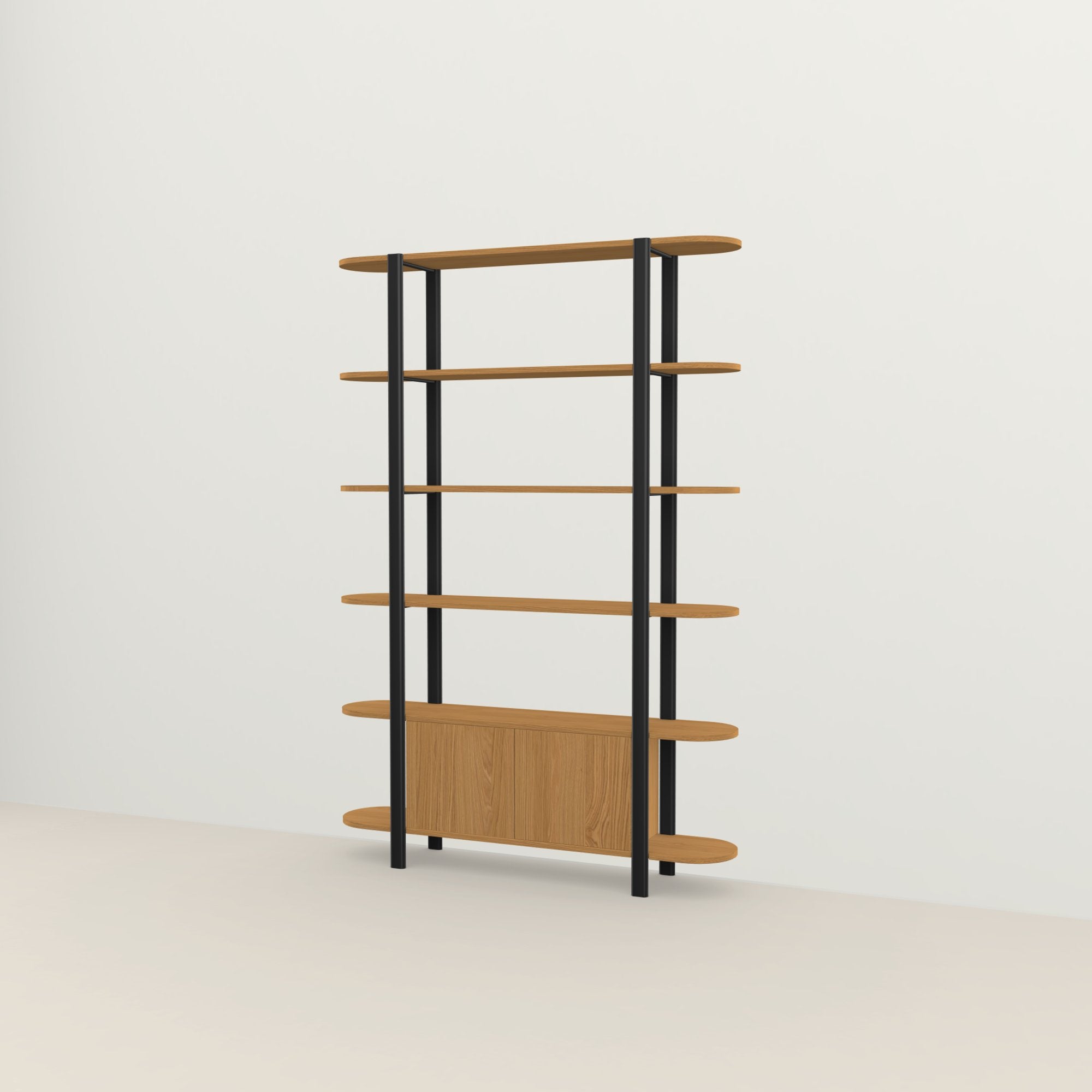 Studio Henk Oblique Cabinet - zwart frame - Oosterlinck Home