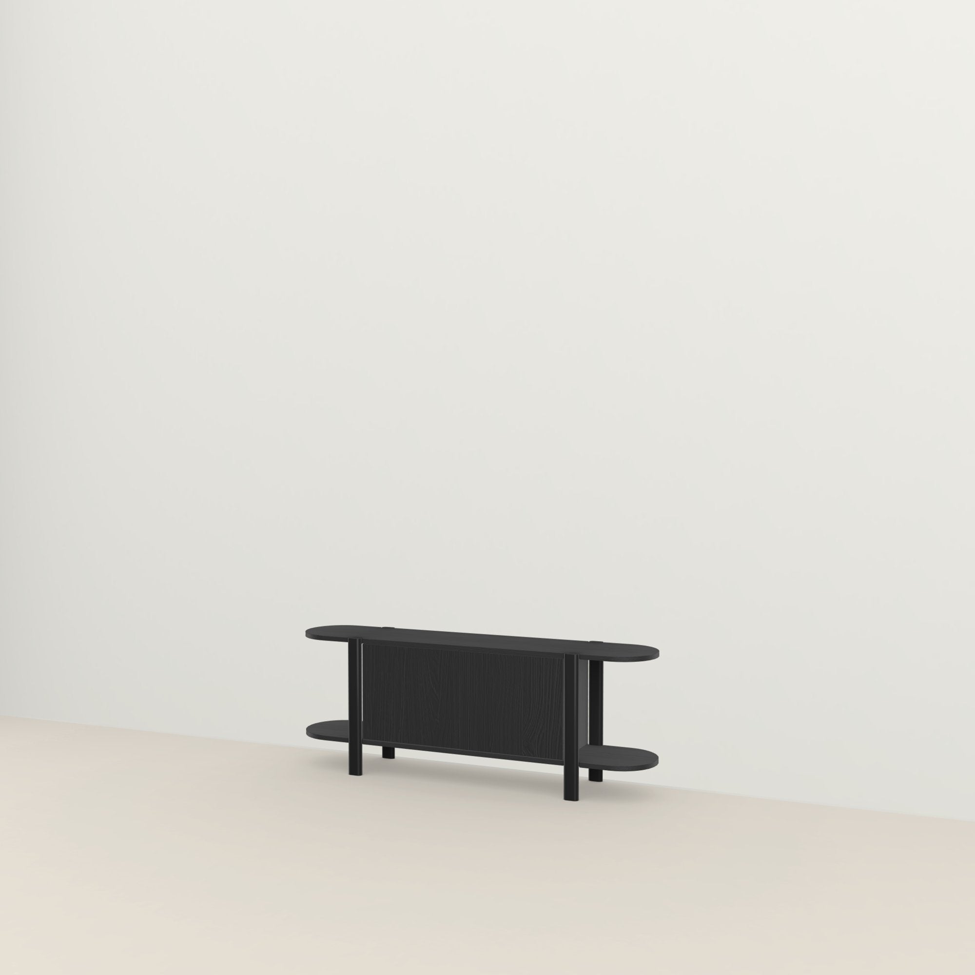 Studio Henk Oblique Cabinet - zwart frame - Oosterlinck Home