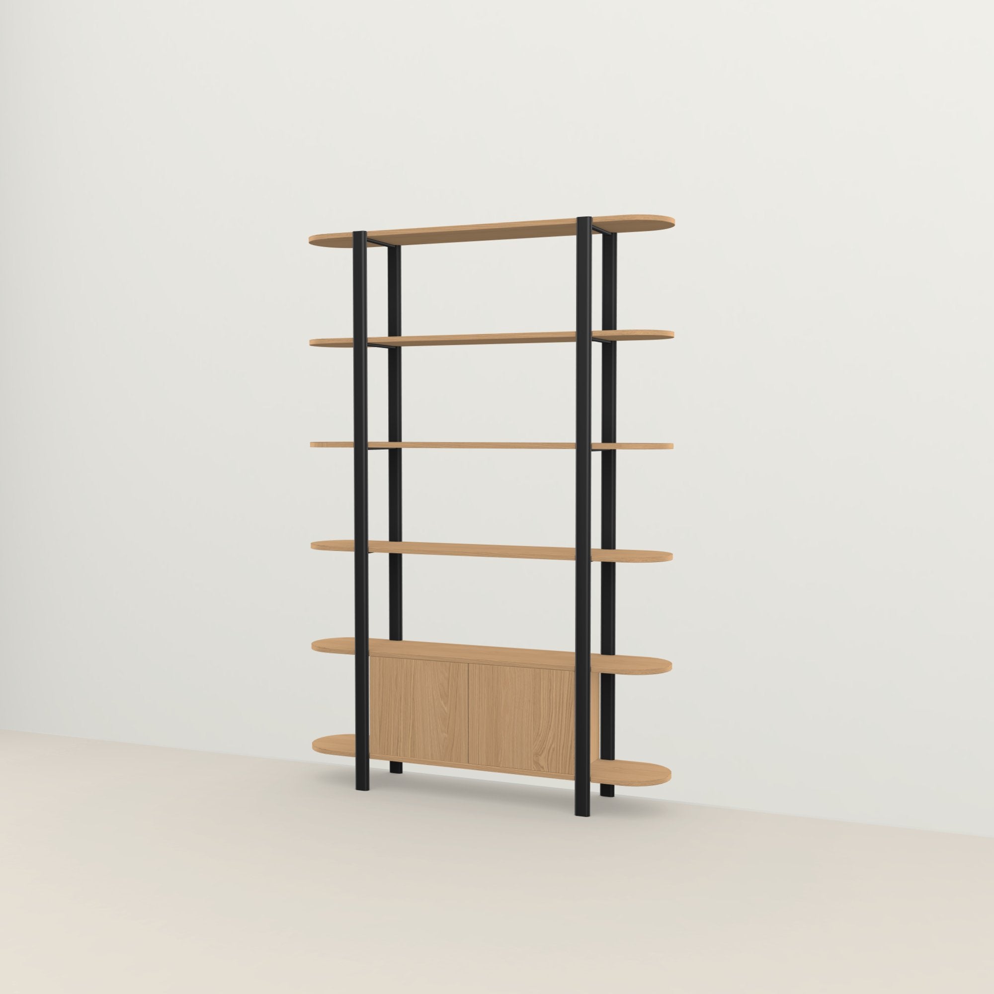 Studio Henk Oblique Cabinet - zwart frame - Oosterlinck Home
