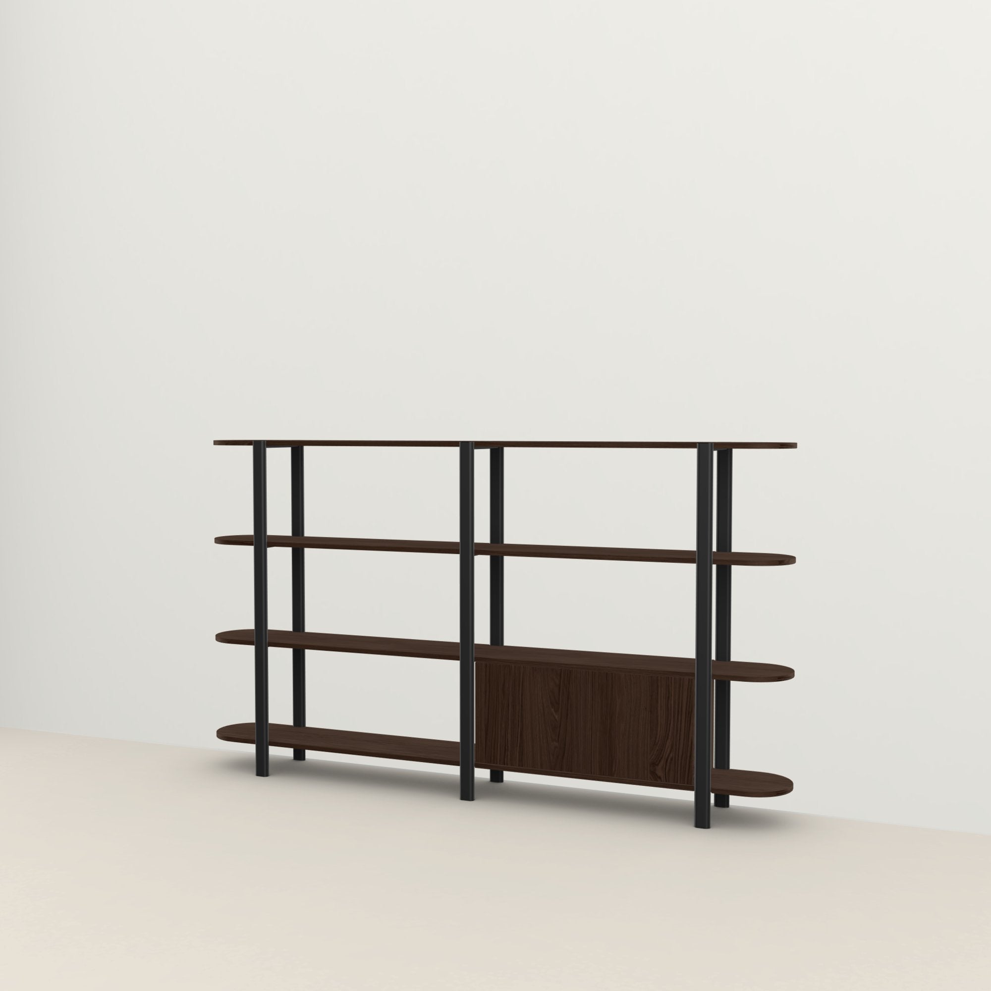 Studio Henk Oblique Cabinet - zwart frame - Oosterlinck Home