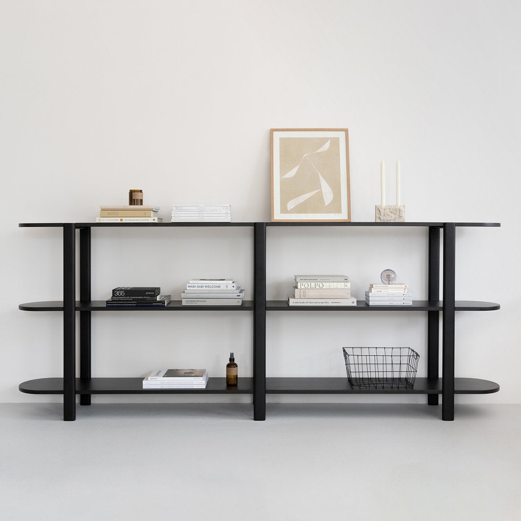 Studio Henk Oblique Cabinet - zwart frame - Oosterlinck Home