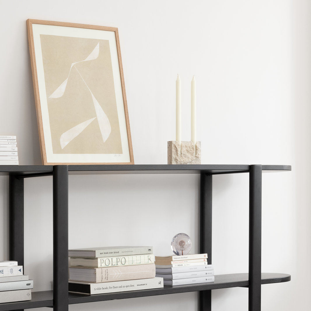 Studio Henk Oblique Cabinet - zwart frame - Oosterlinck Home