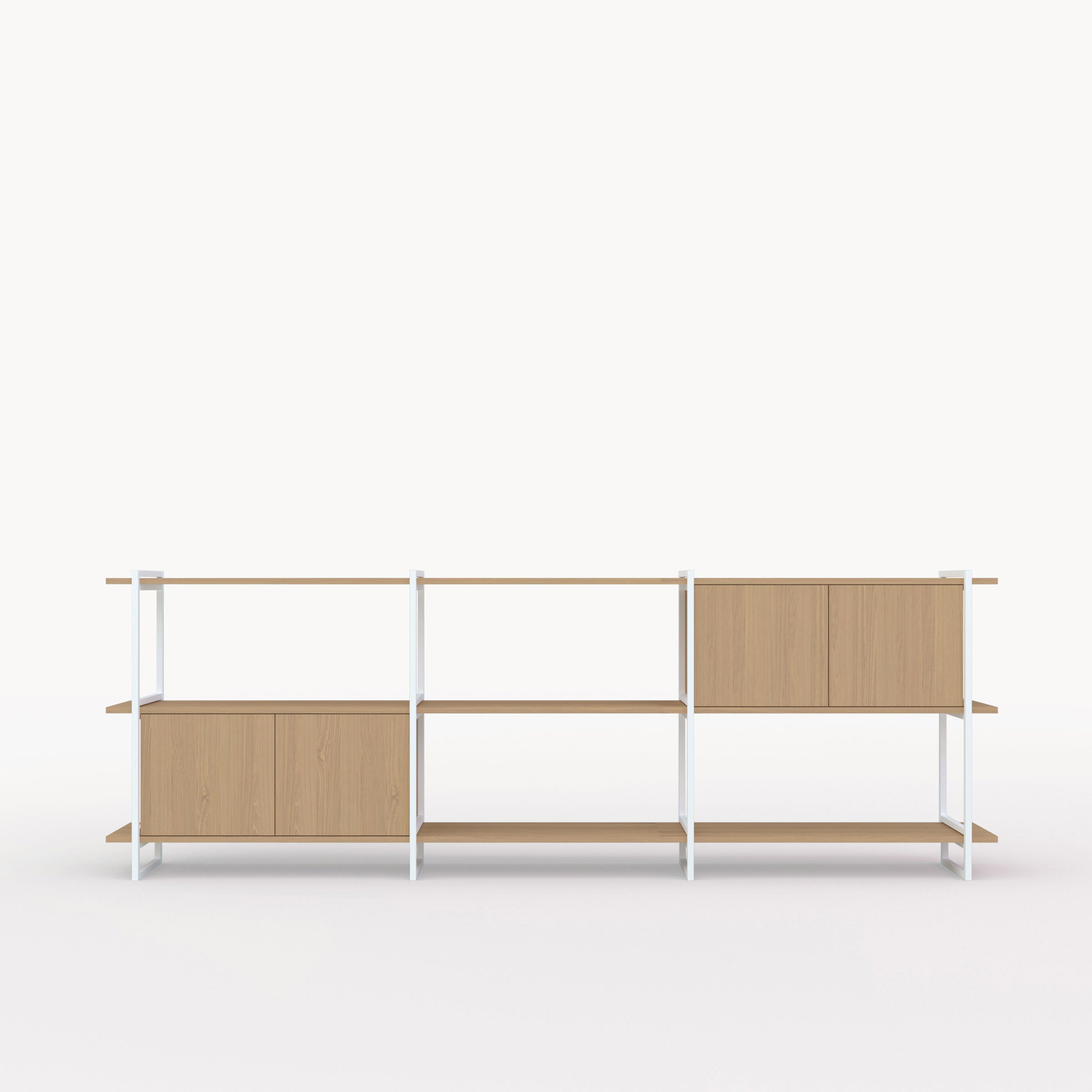 Studio Henk Modular Cabinet MC-3L - wit frame - verschillende breedtes - Oosterlinck