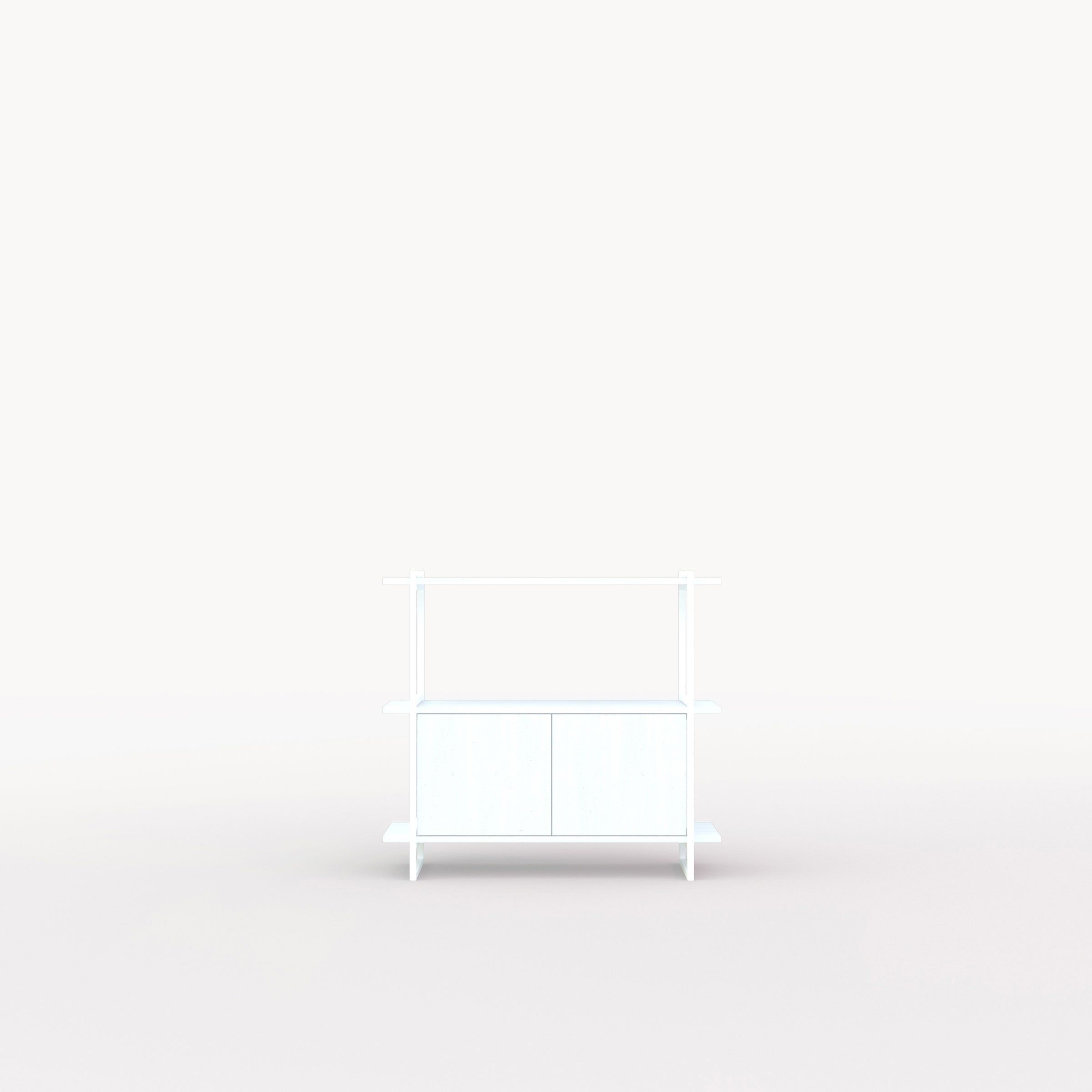 Studio Henk Modular Cabinet MC-3L - wit frame - verschillende breedtes - Oosterlinck