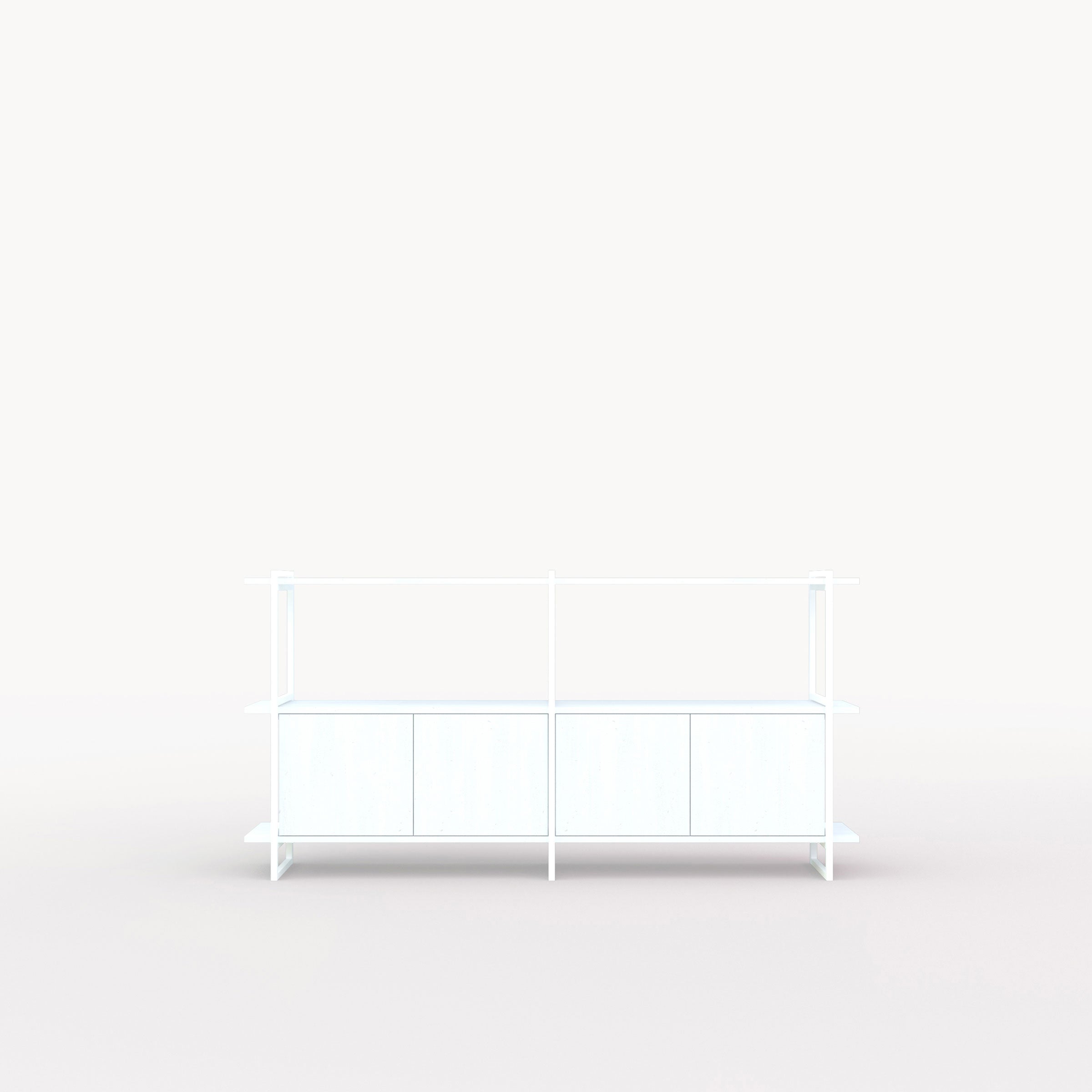 Studio Henk Modular Cabinet MC-3L - wit frame - verschillende breedtes - Oosterlinck