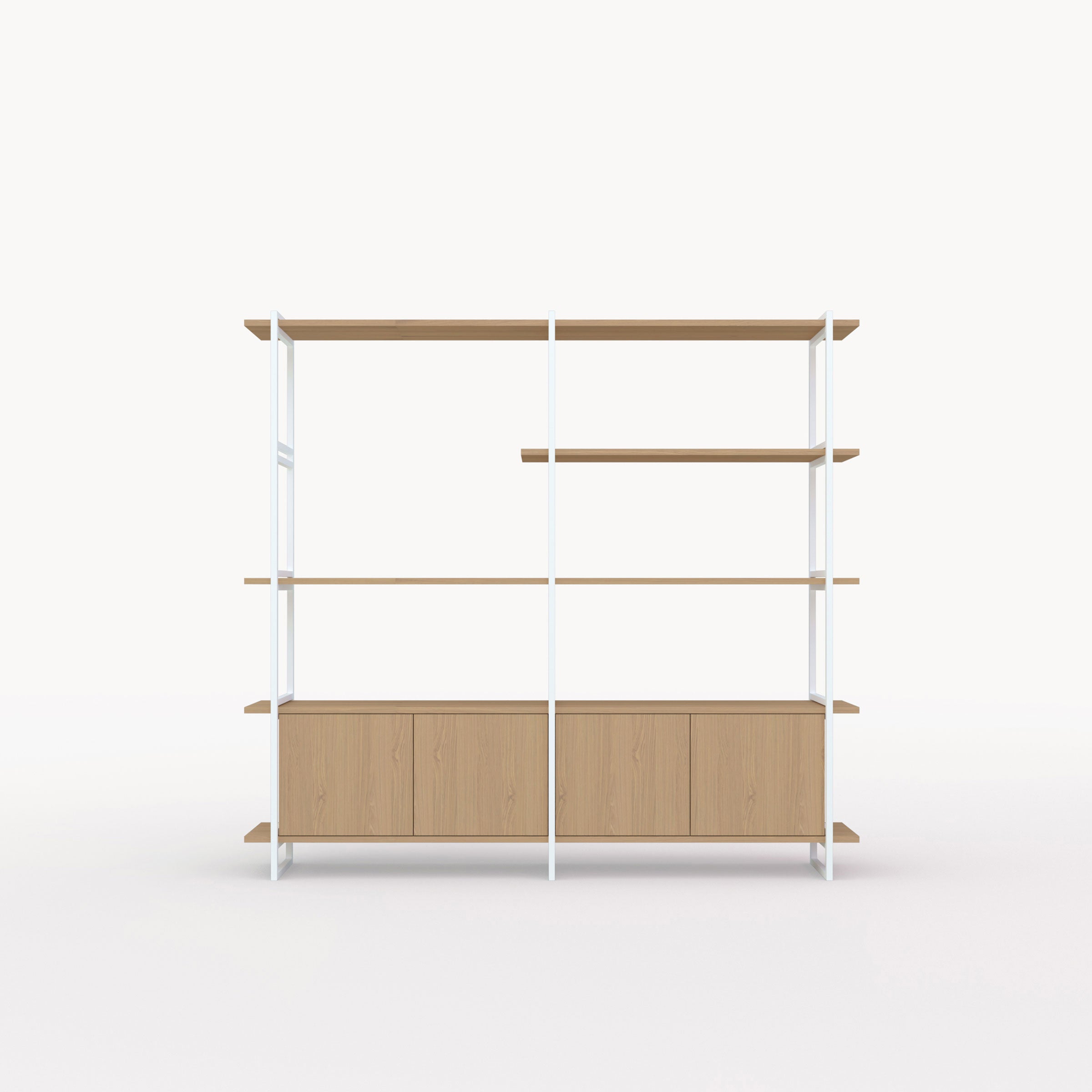 Studio Henk Modular Cabinet MC-5L - wit frame - verschillende breedtes - Oosterlinck