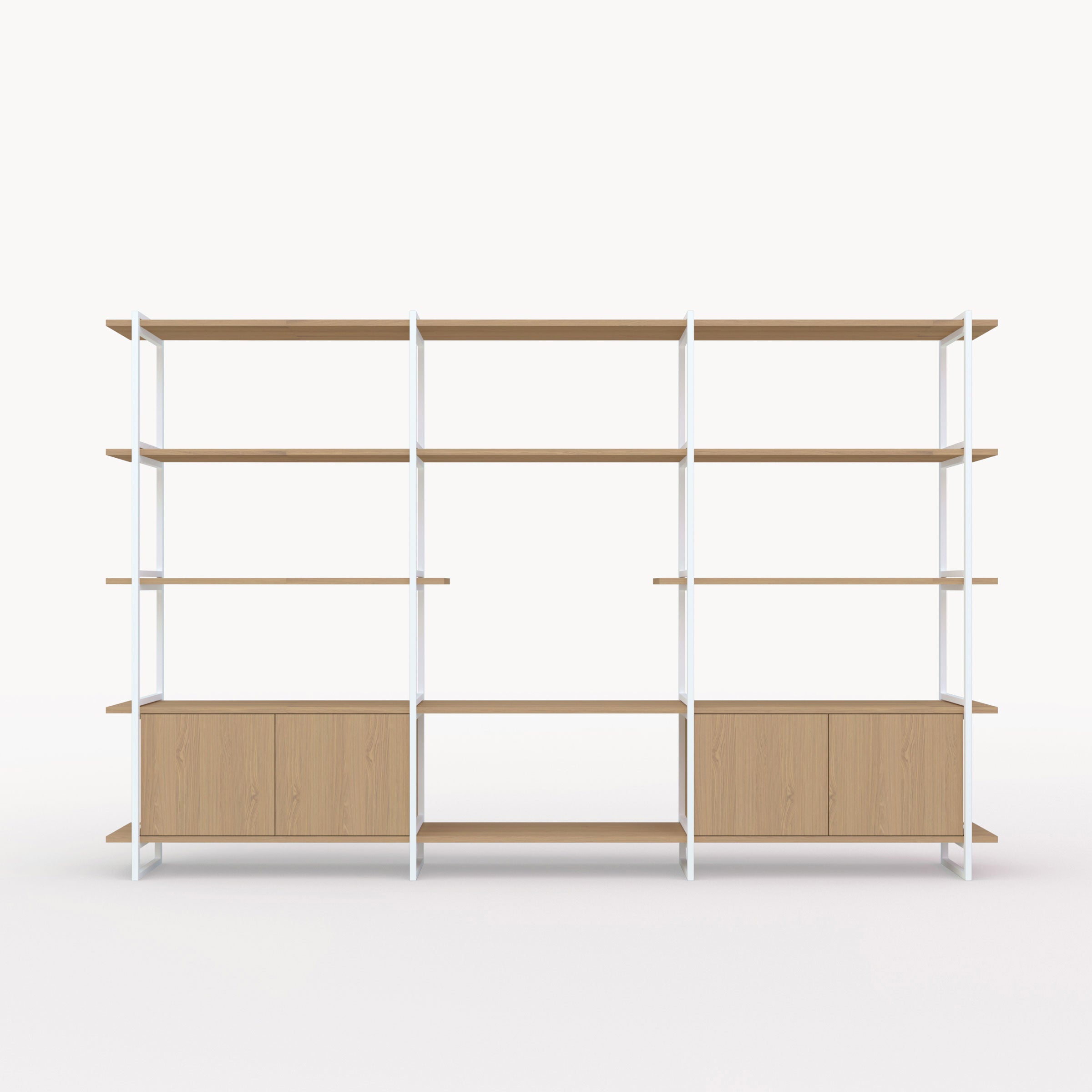 Studio Henk Modular Cabinet MC-5L - wit frame - verschillende breedtes - Oosterlinck