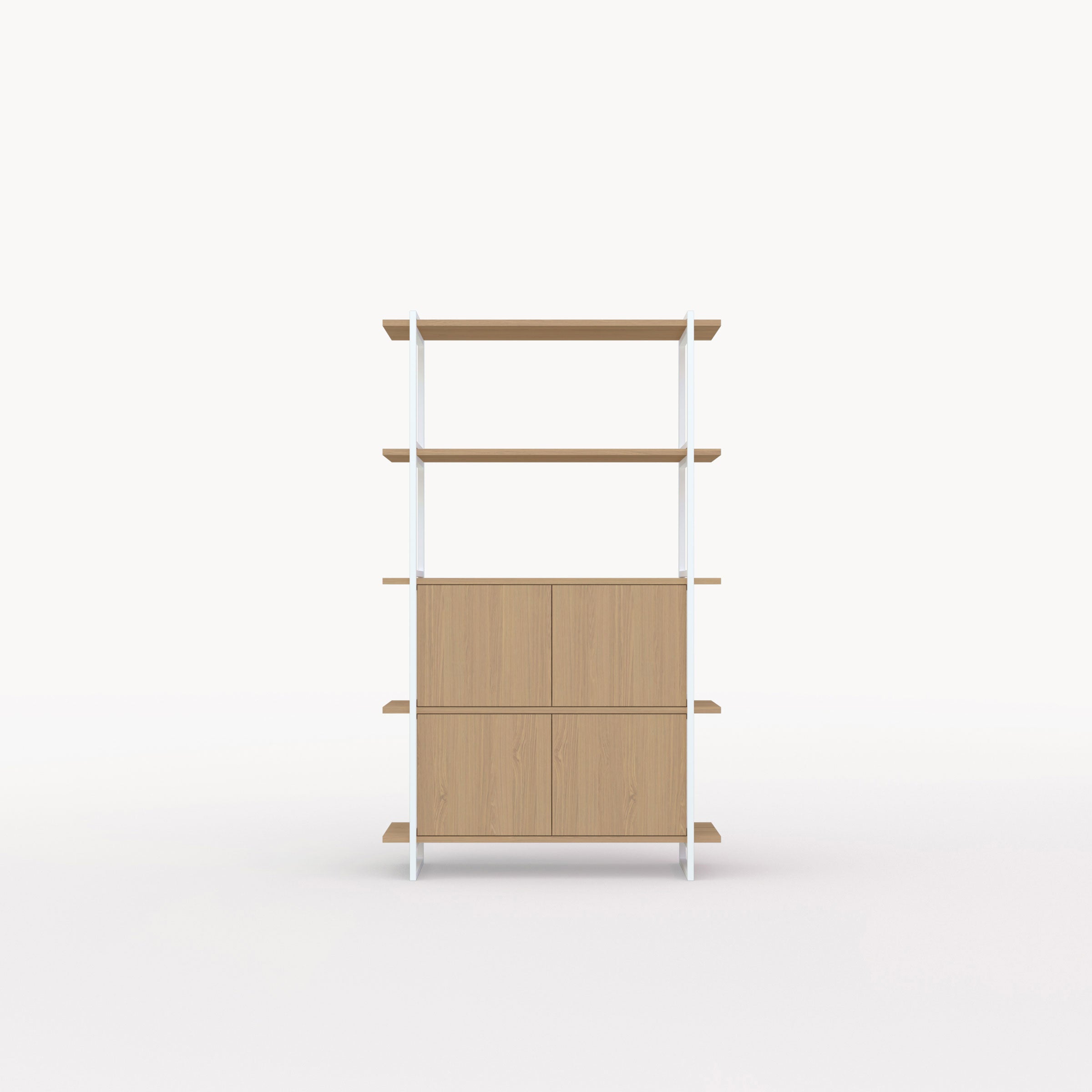 Studio Henk Modular Cabinet MC-5L - wit frame - verschillende breedtes - Oosterlinck