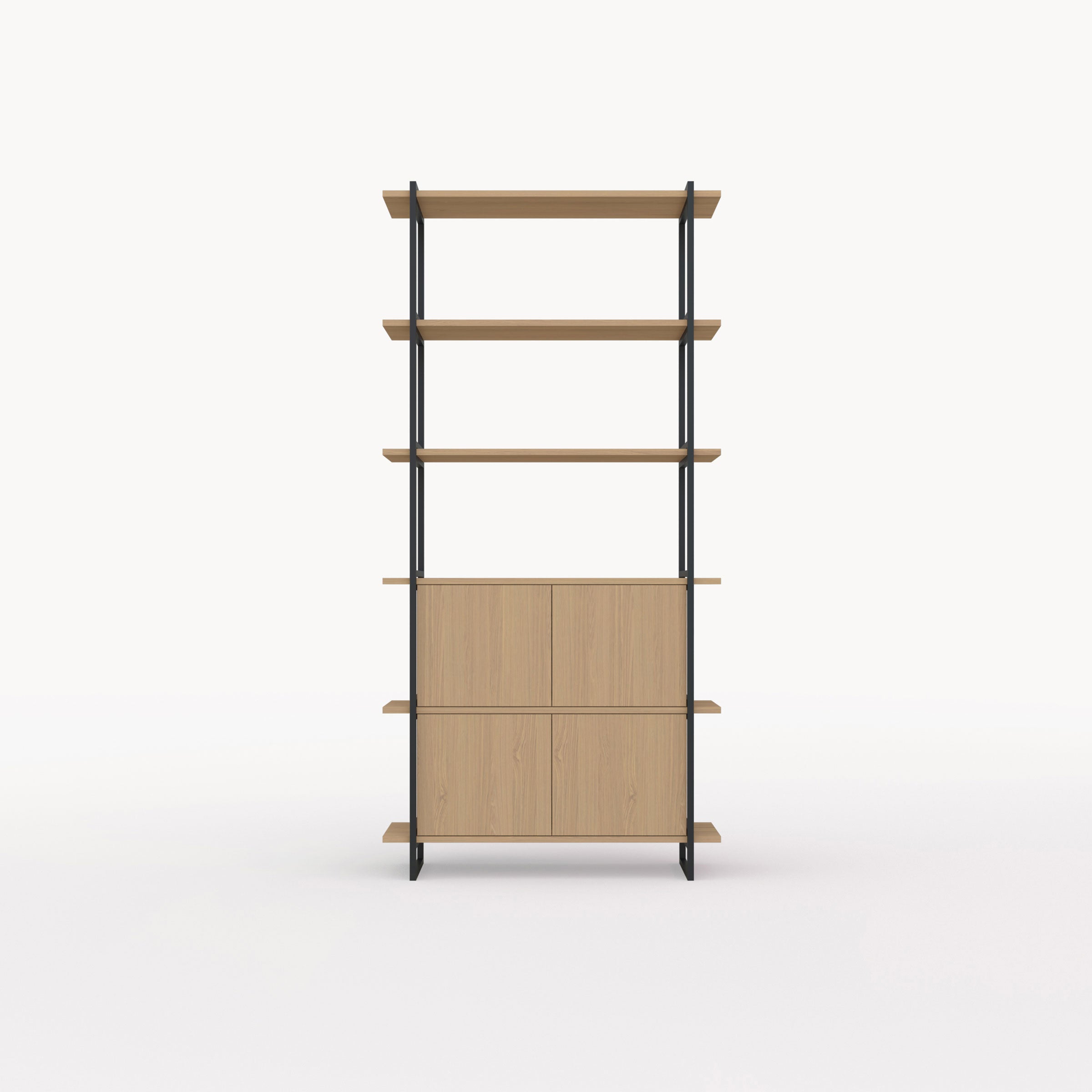 Studio Henk Modular Cabinet MC-6L - zwart frame - verschillende breedtes - Oosterlinck