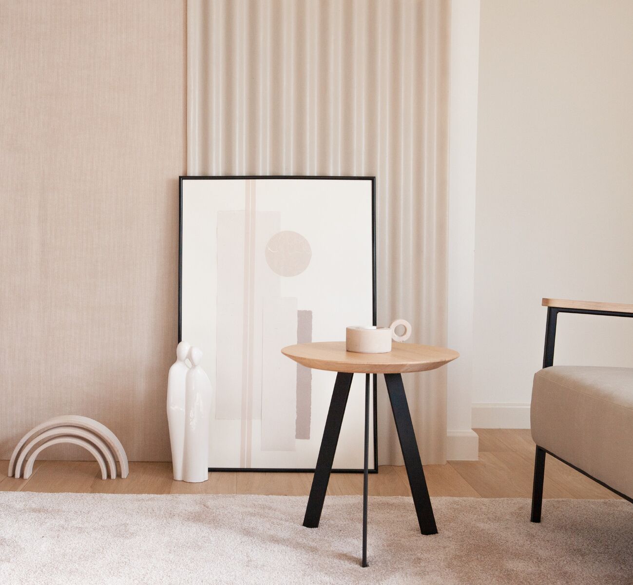 Studio Henk New Co Salontafel - zwart onderstel - alle formaten - Oosterlinck