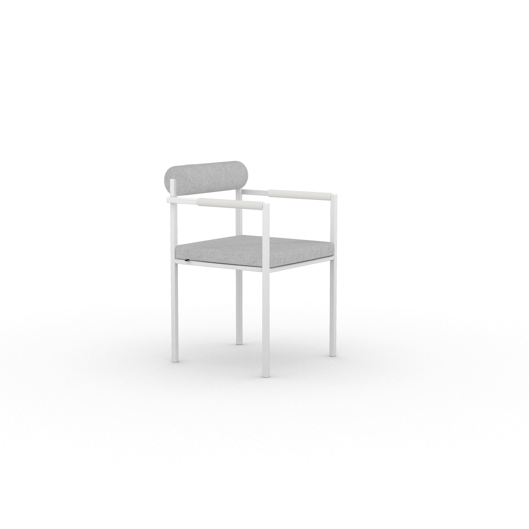 Studio Henk - Bolster chair met armleuning 5+1 GRATIS en wit frame - diverse stofferingen - Oosterlinck