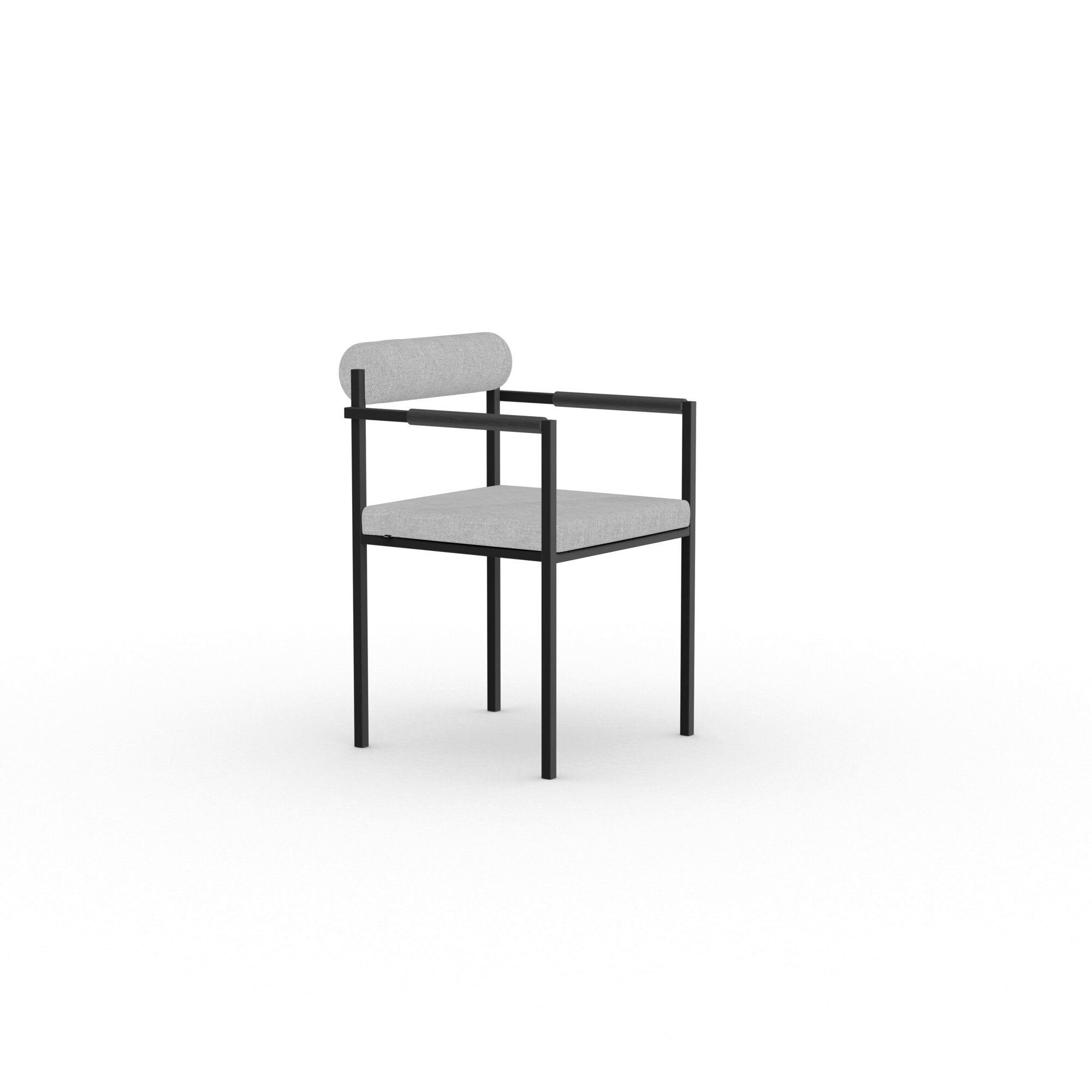 Studio Henk - Bolster chair met armleuning 5+1 GRATIS en zwart frame - diverse stofferingen - Oosterlinck