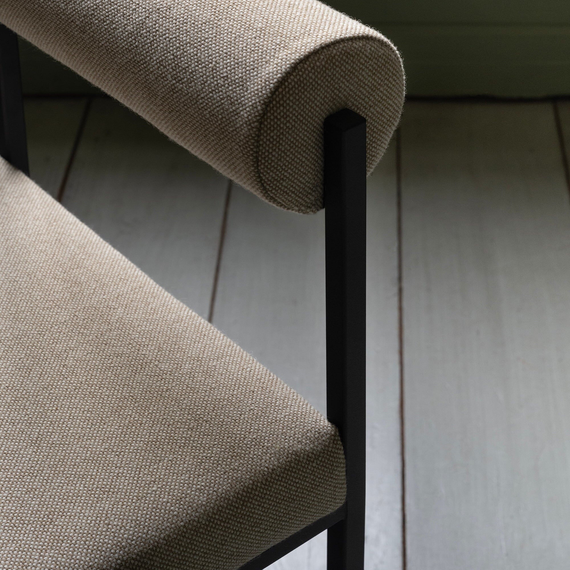 Studio Henk - Bolster chair 5+1 GRATIS zwart frame - diverse stofferingen - Oosterlinck