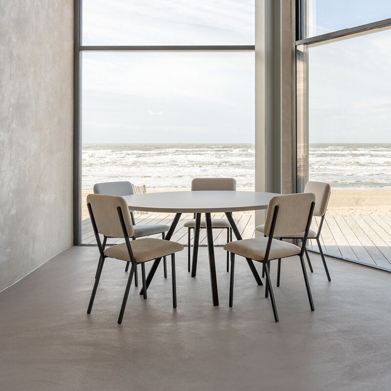 Studio Henk - CO chair zwart frame - diverse bekleding. - Oosterlinck