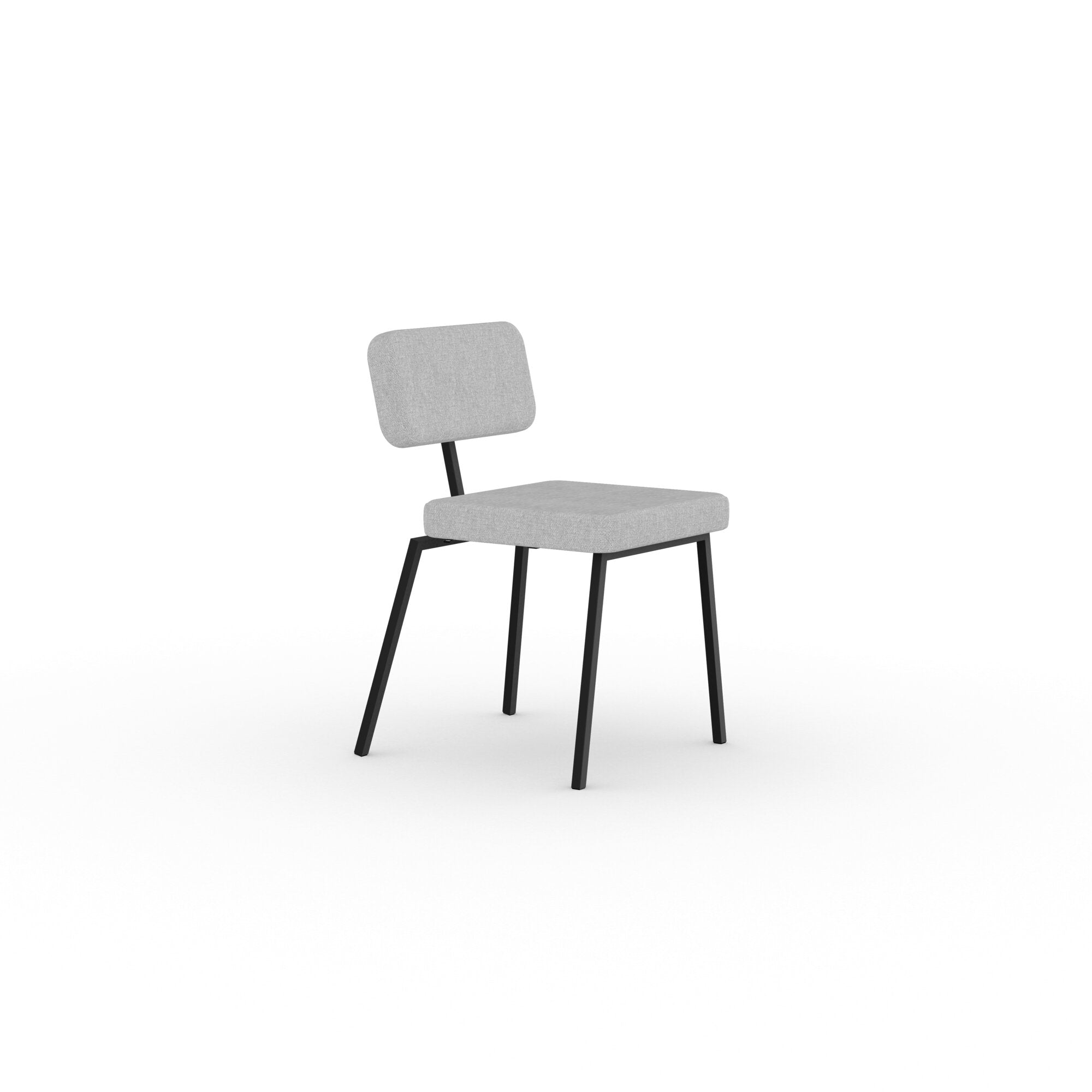 Studio Henk - ODE stoel zwart frame - diverse bekleding. - Oosterlinck