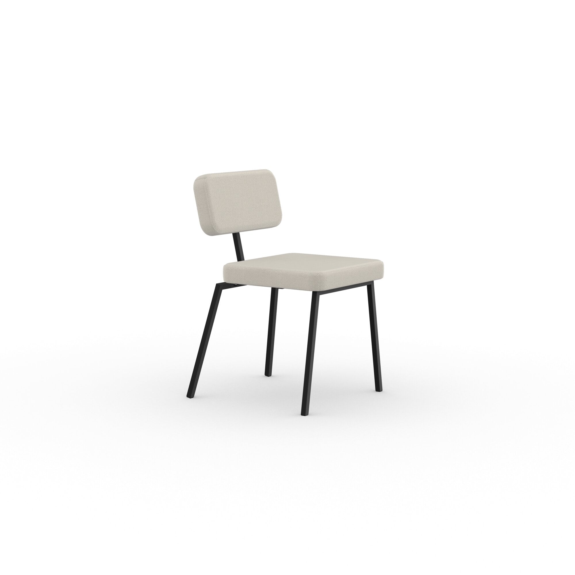 Studio Henk - ODE stoel zwart frame - diverse bekleding. - Oosterlinck