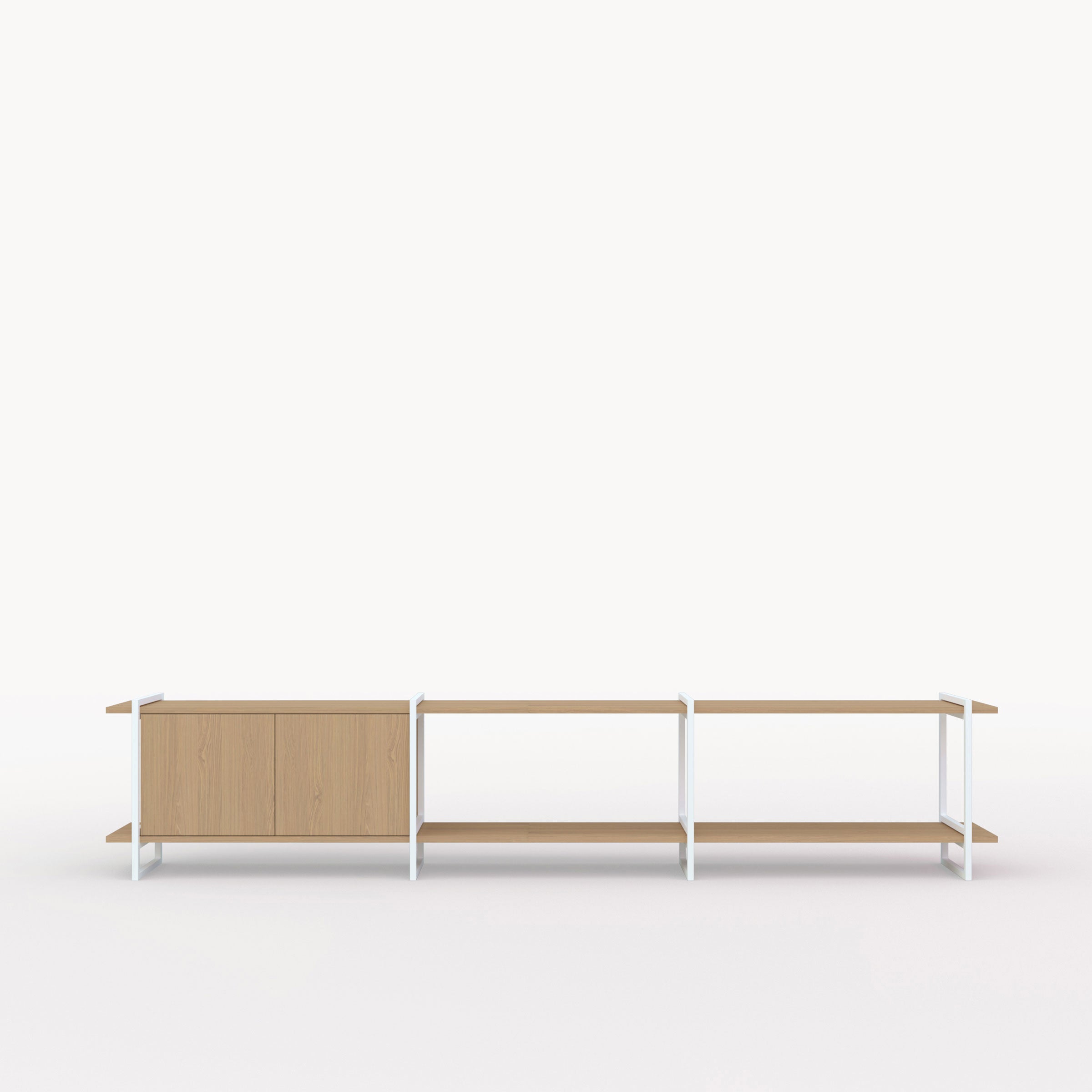 Studio Henk Modular Cabinet MC-2L - wit frame - Oosterlinck