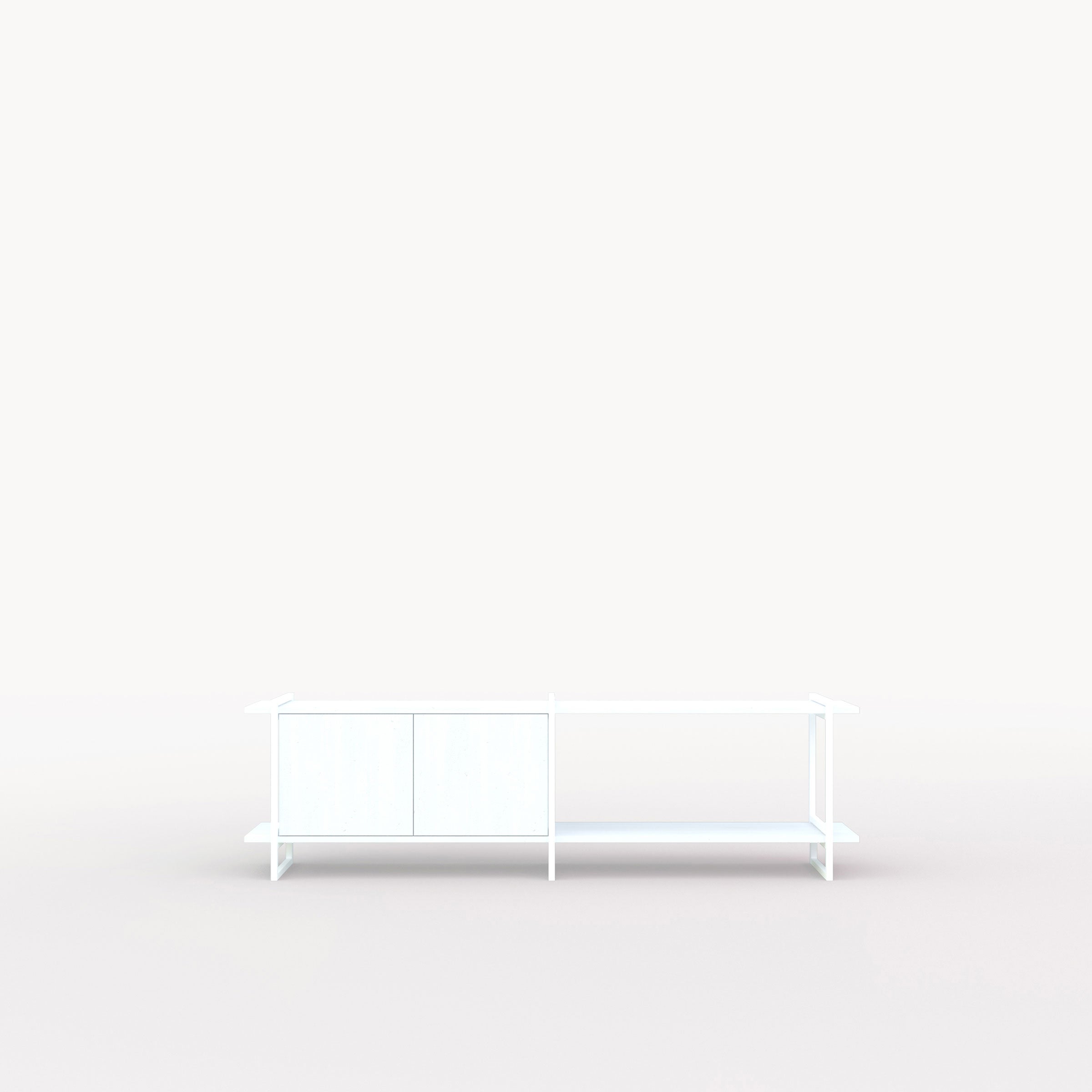 Studio Henk Modular Cabinet MC-2L - wit frame - Oosterlinck