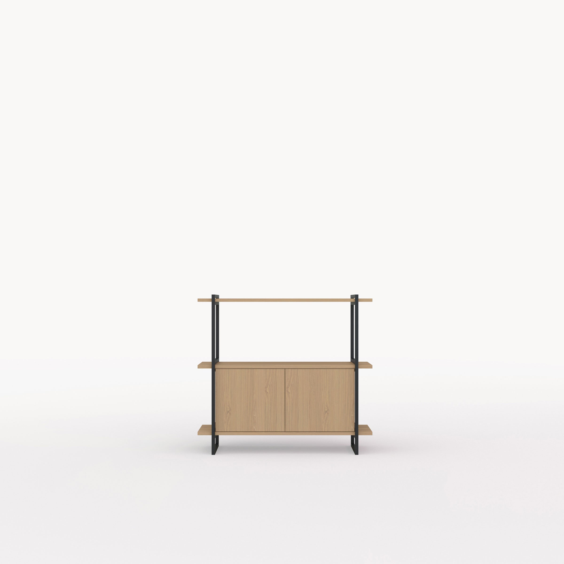 Studio Henk Modular Cabinet MC-3L - zwart frame - verschillende breedtes - Oosterlinck
