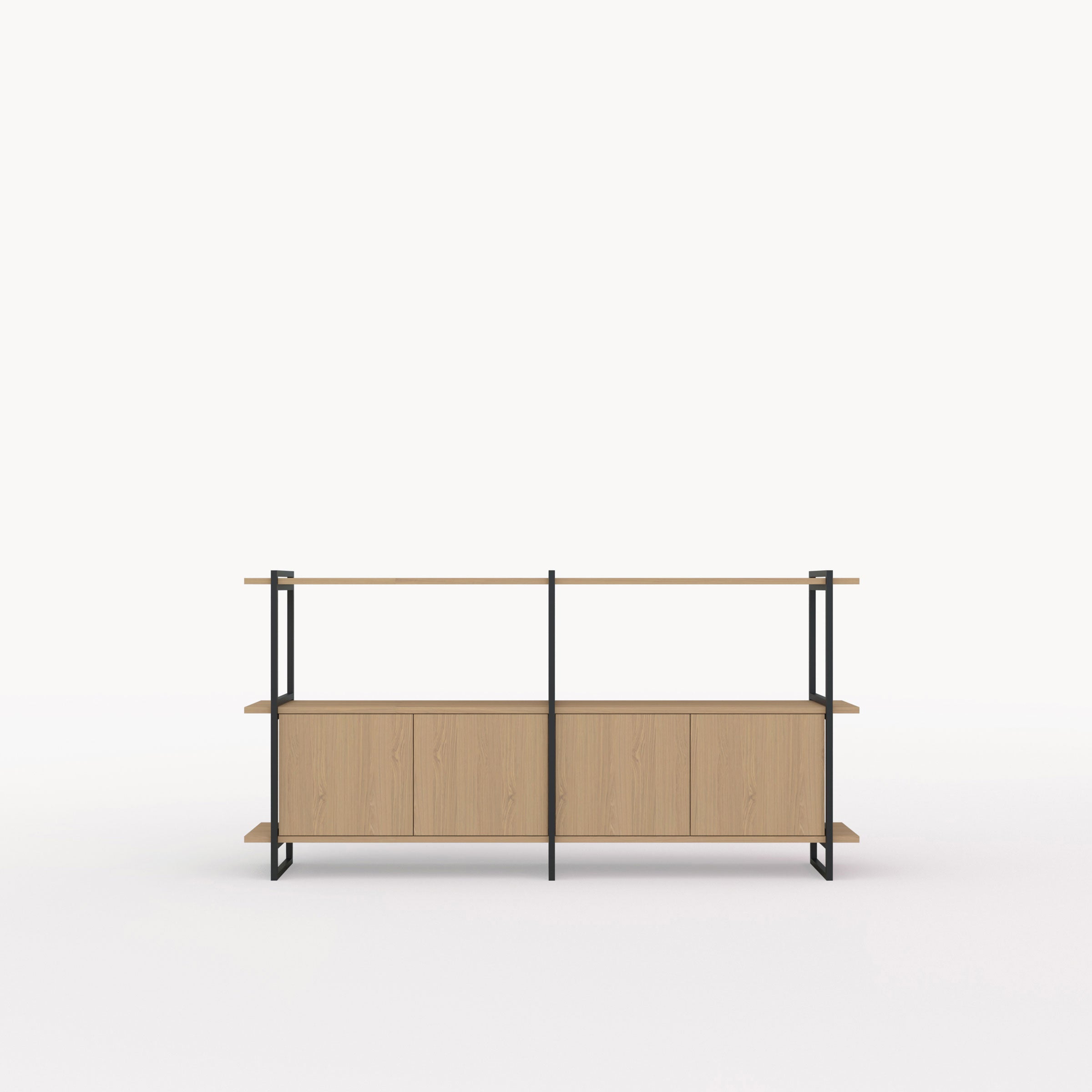 Studio Henk Modular Cabinet MC-3L - zwart frame - verschillende breedtes - Oosterlinck