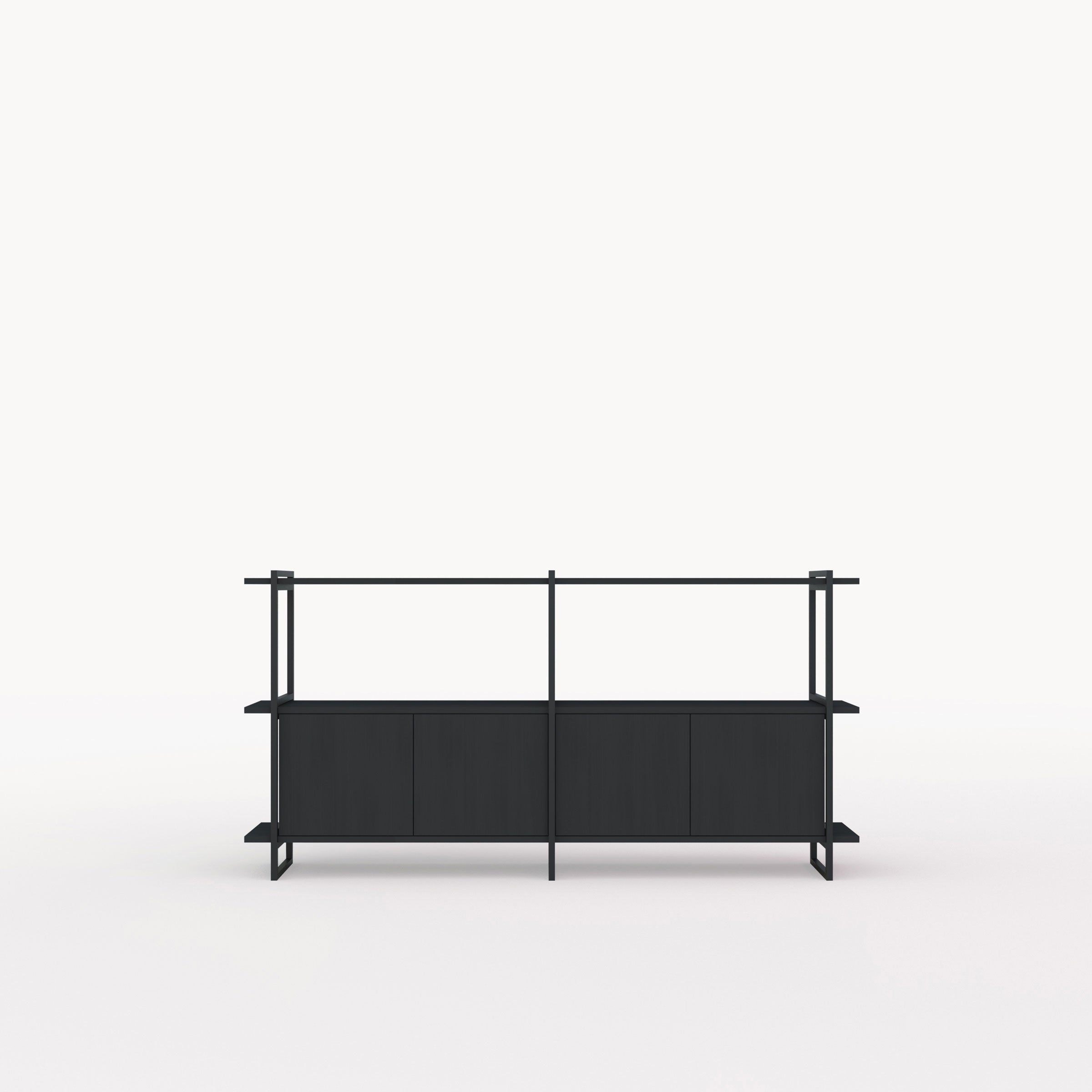 Studio Henk Modular Cabinet MC-3L - zwart frame - verschillende breedtes - Oosterlinck