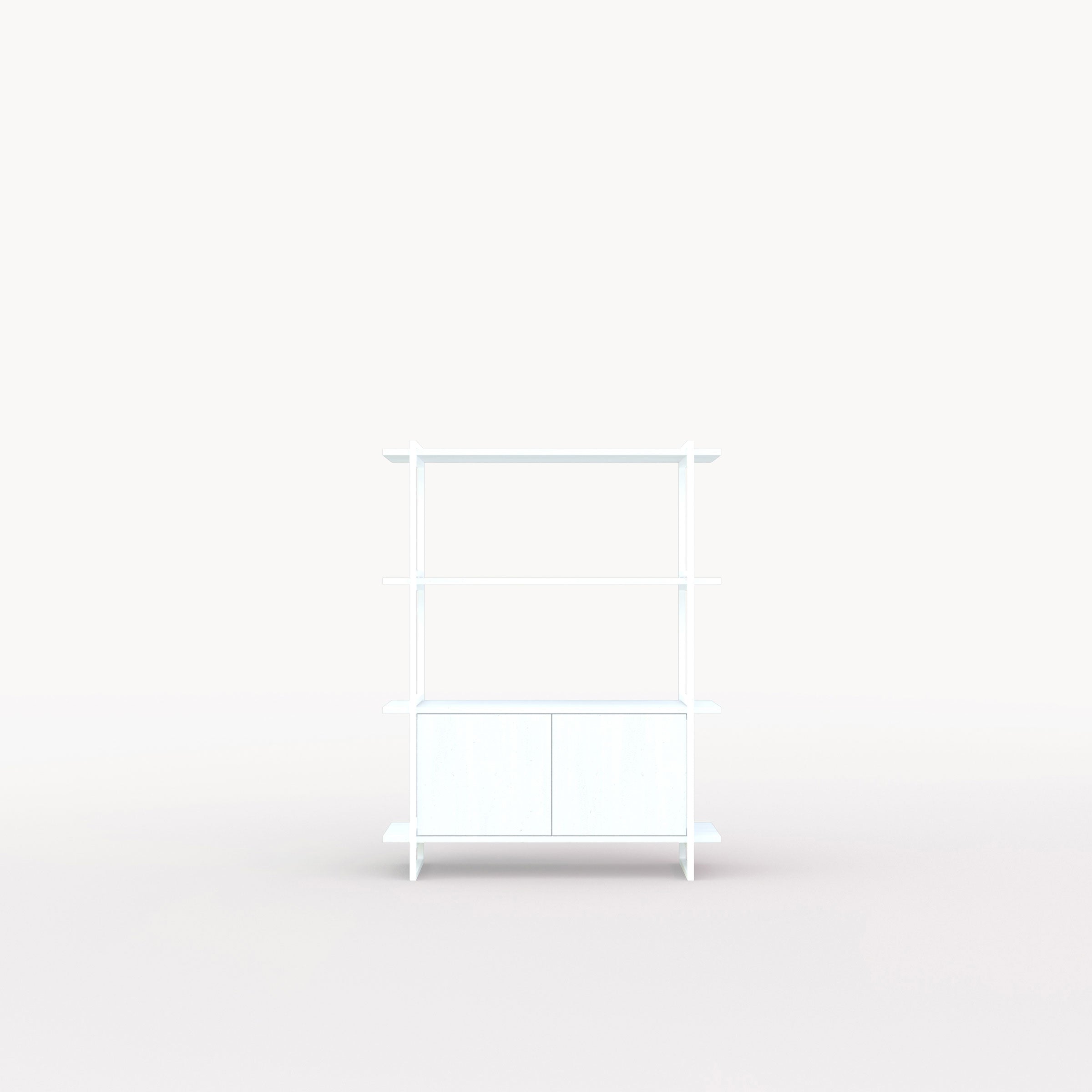 Studio Henk Modular Cabinet MC-4L - wit frame - verschillende breedtes - Oosterlinck