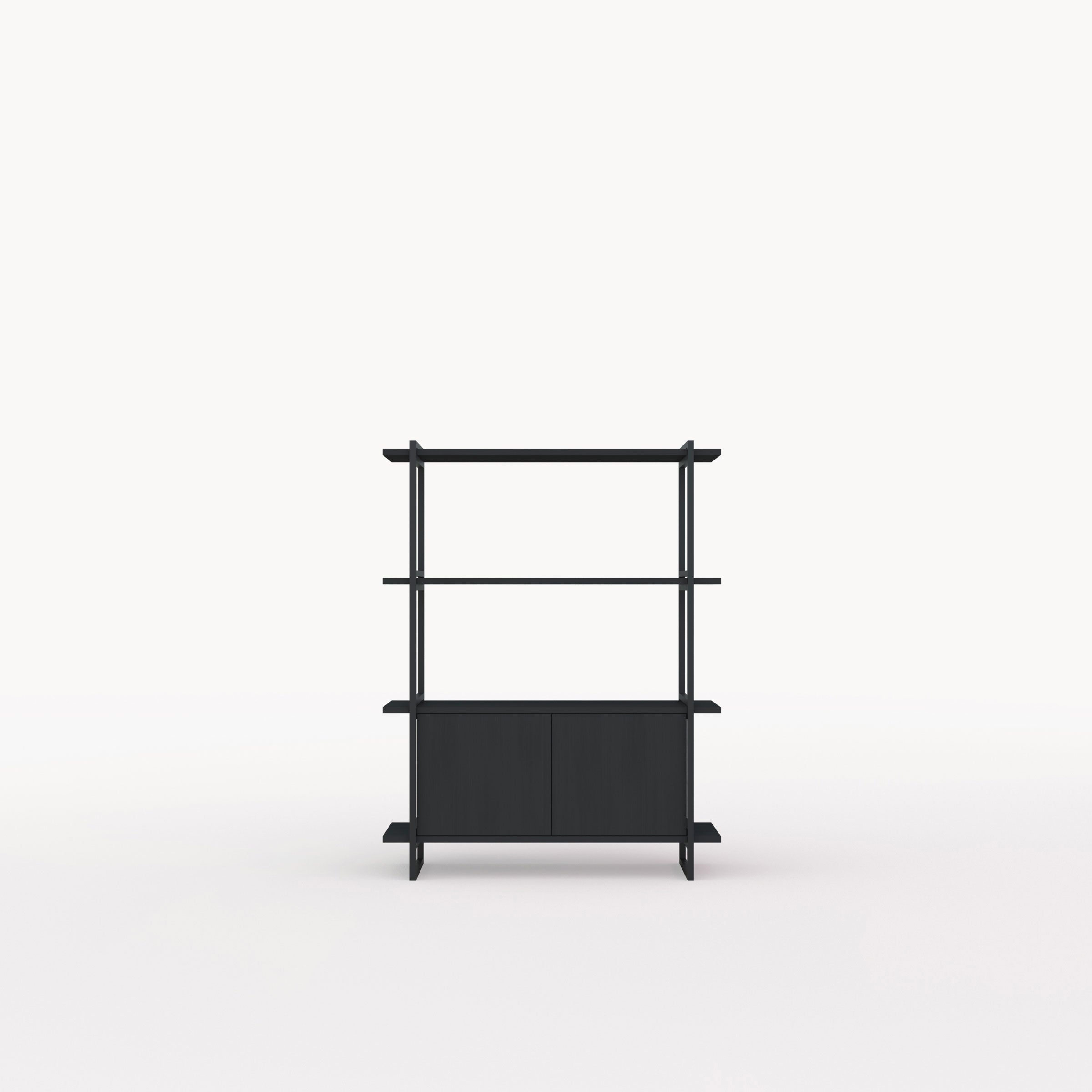 Studio Henk Modular Cabinet MC-4L - zwart frame - verschillende breedtes - Oosterlinck