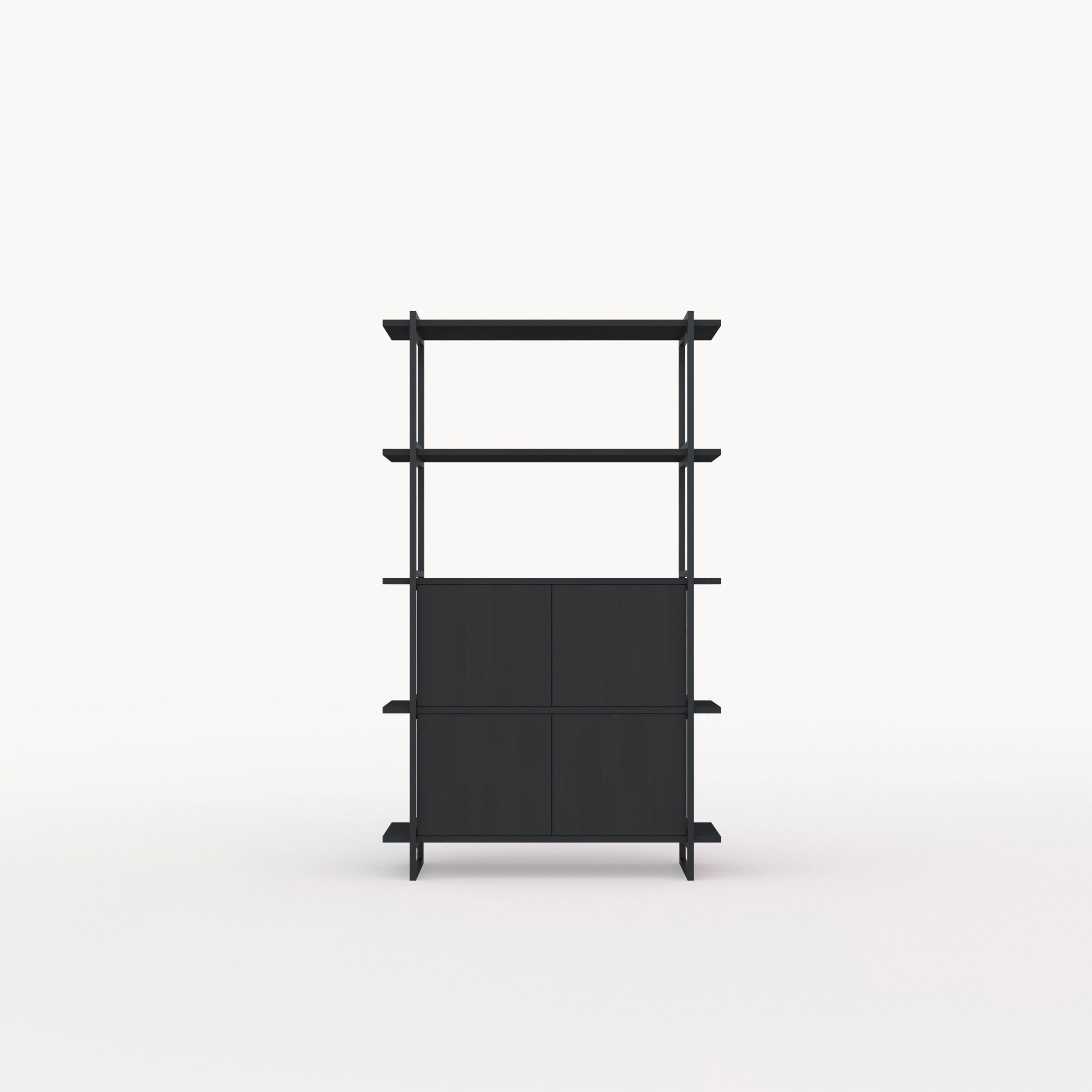 Studio Henk Modular Cabinet MC-5L - zwart frame - verschillende breedtes - Oosterlinck