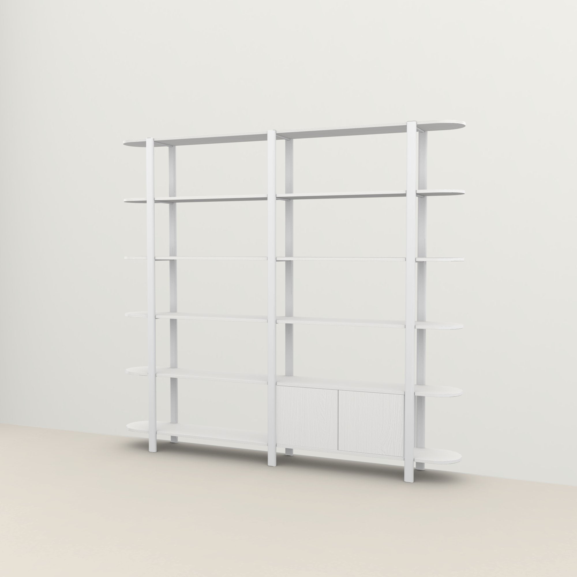 Studio Henk Oblique Cabinet - wit frame - verschillende varianten - Oosterlinck