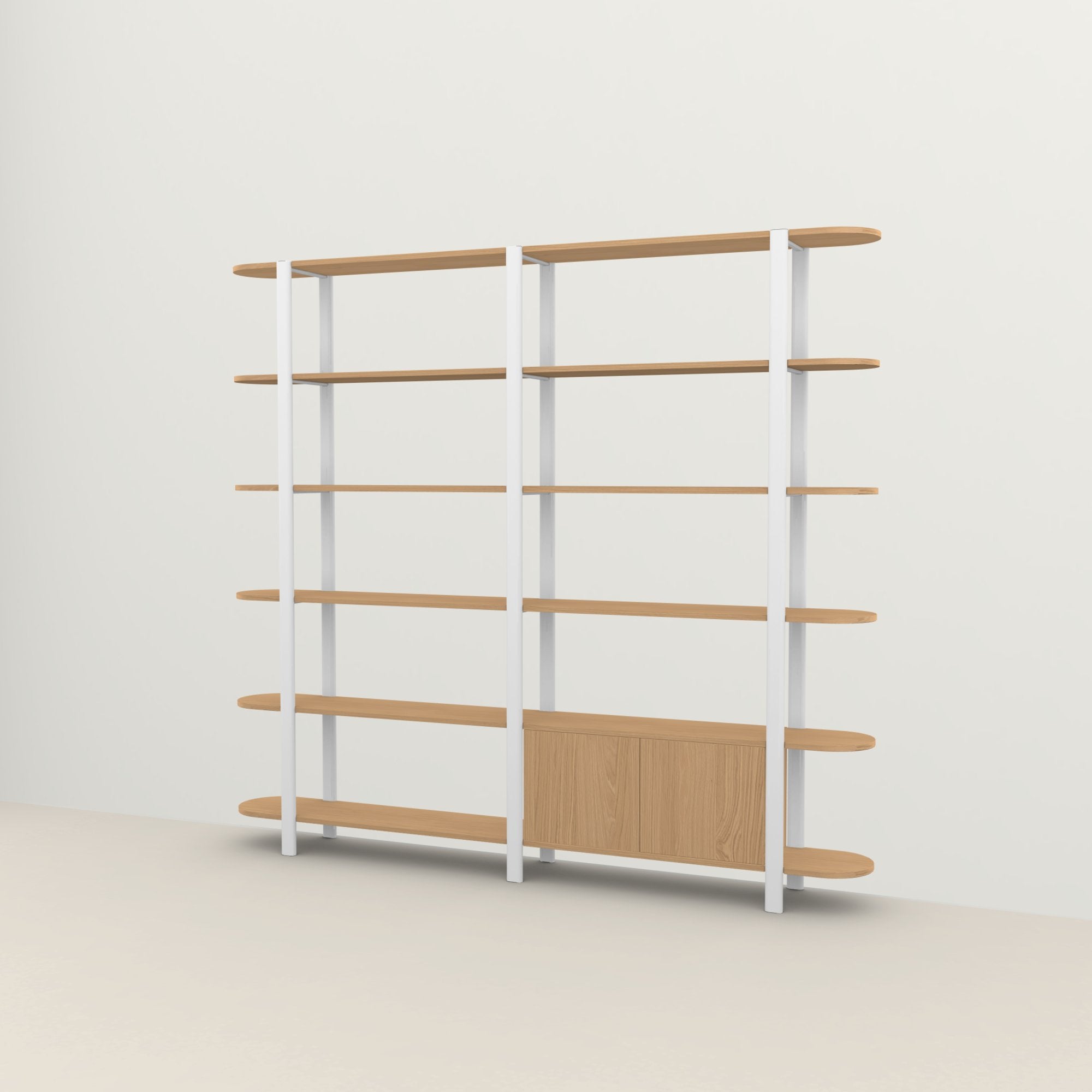 Studio Henk Oblique Cabinet - wit frame - verschillende varianten - Oosterlinck