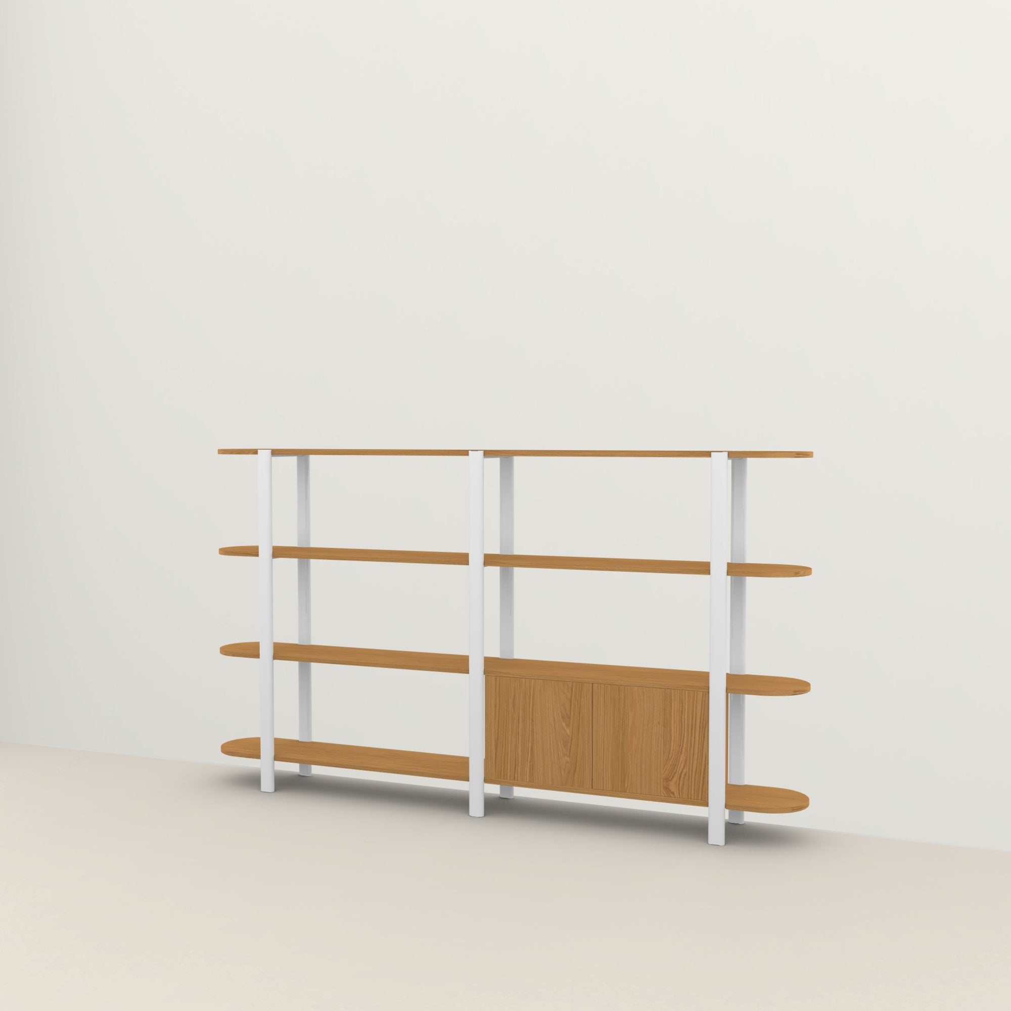Studio Henk Oblique Cabinet - wit frame - verschillende varianten - Oosterlinck