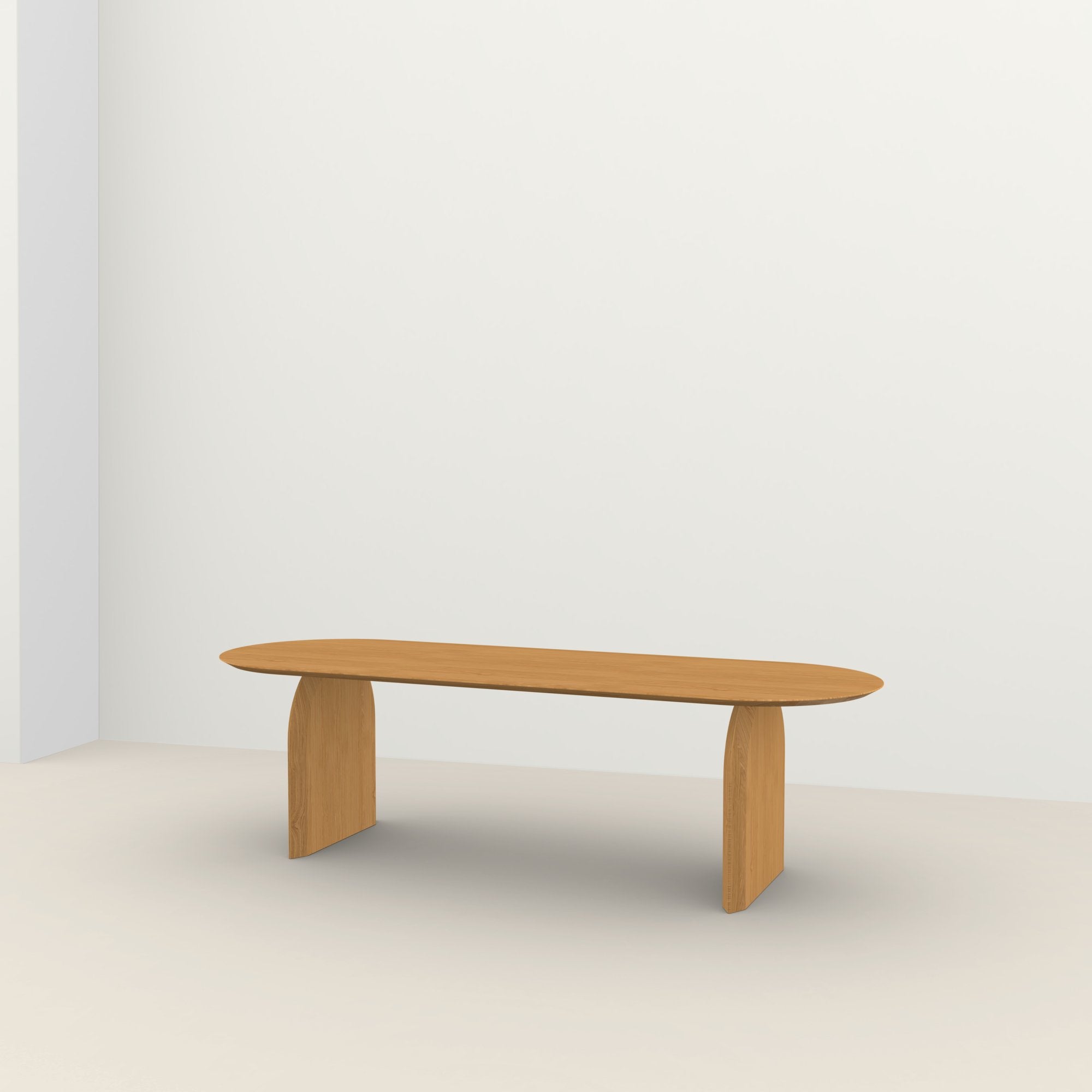 Studio Henk Slot tafel Plat Ovaal verjongd - verschillende varianten - Oosterlinck