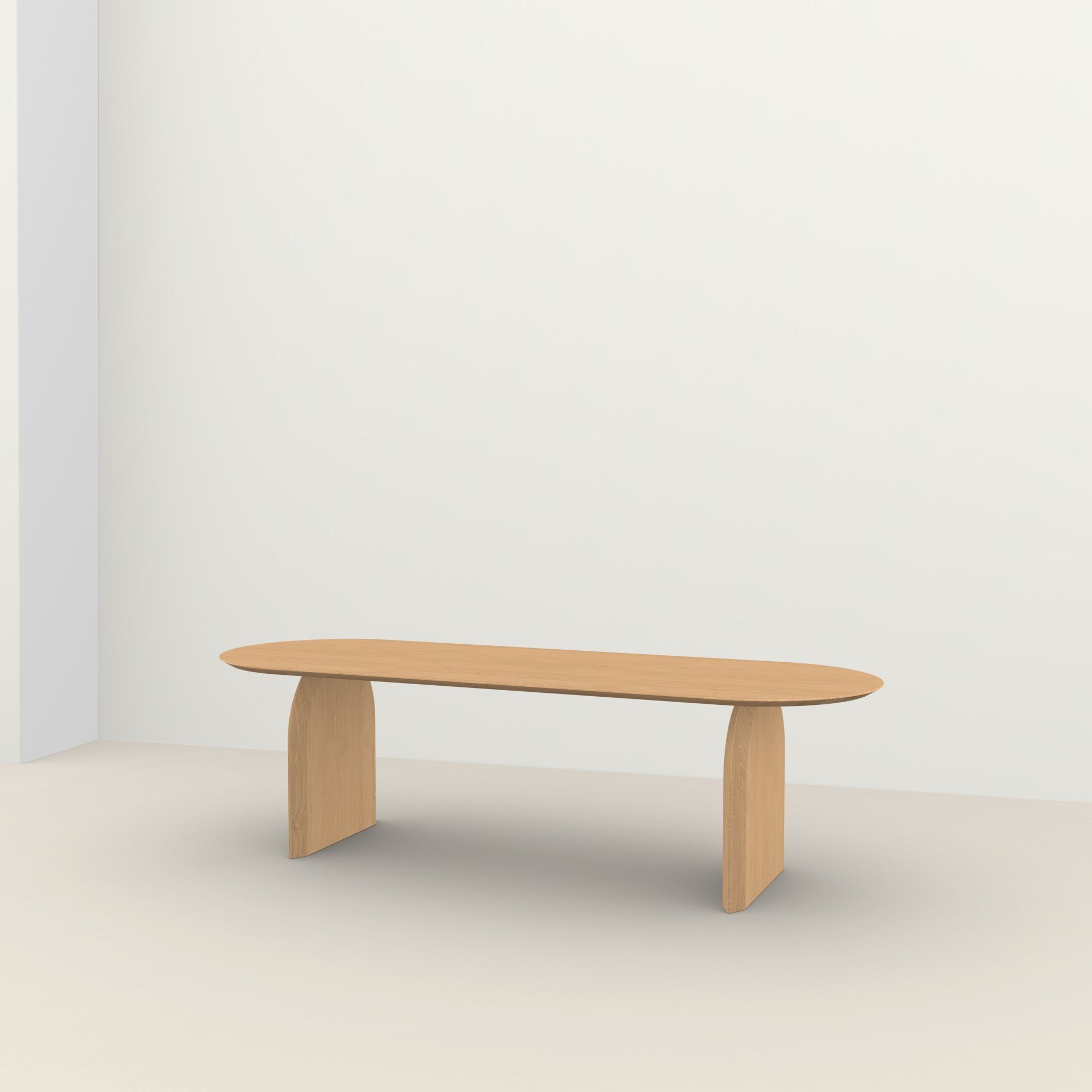 Studio Henk Slot tafel platovaal verjongd - verschillende varianten - Oosterlinck
