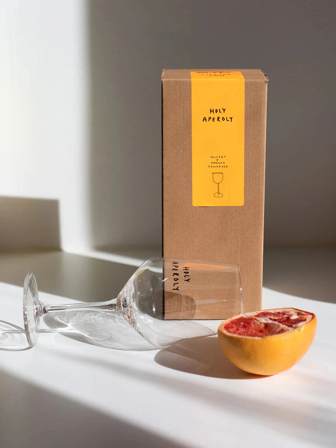 HOLY APEROLY - Glas "Holy Aperoly" - Oosterlinck