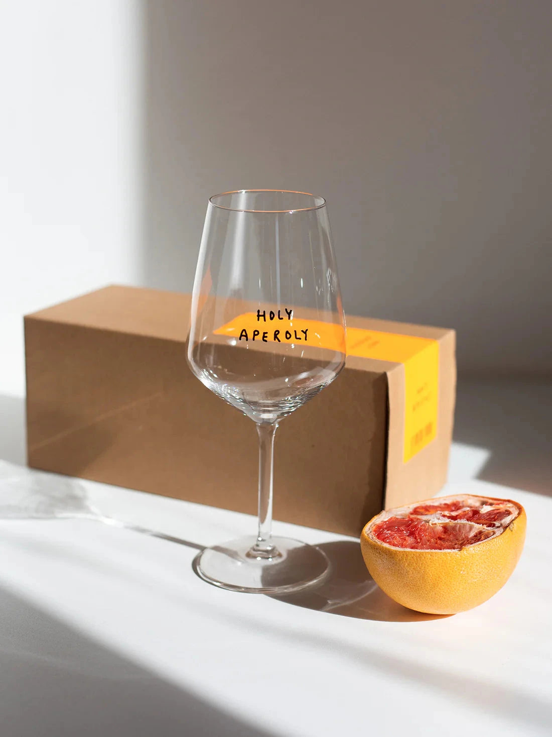 HOLY APEROLY - Glas "Holy Aperoly" - Oosterlinck