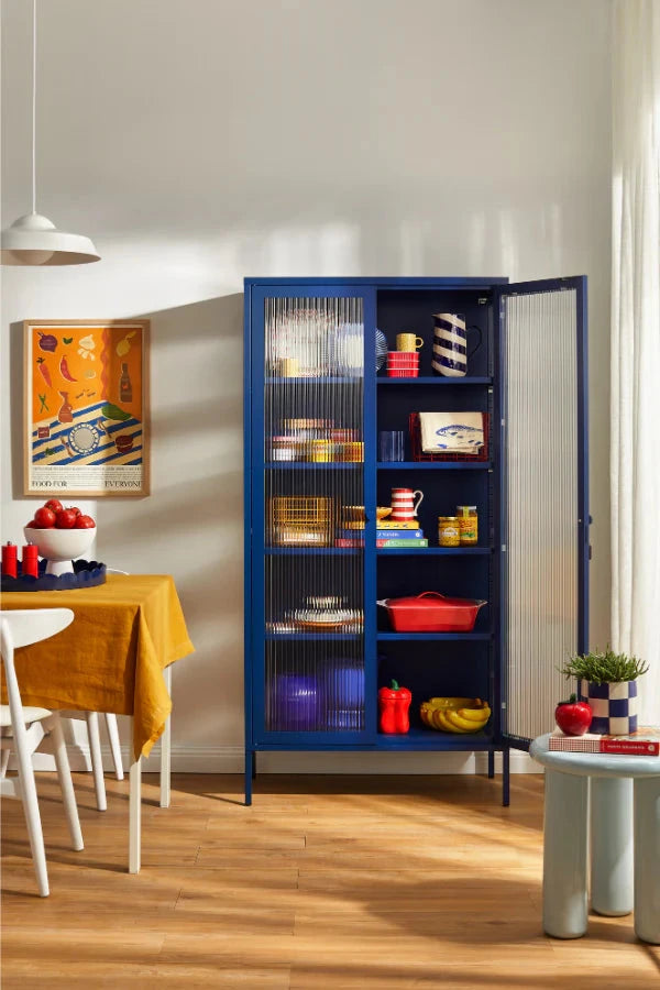 Mustard Made The Collector wandkast navy - Oosterlinck