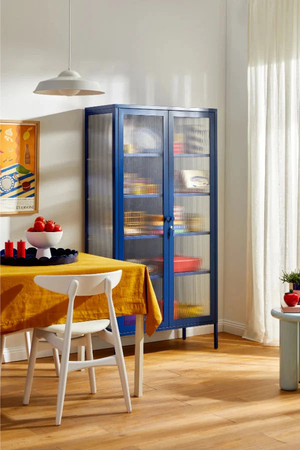 Mustard Made The Collector wandkast navy - Oosterlinck