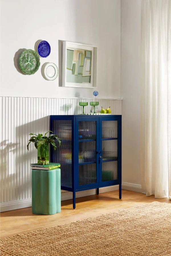 Mustard Made The Mixer wandkast navy - Oosterlinck
