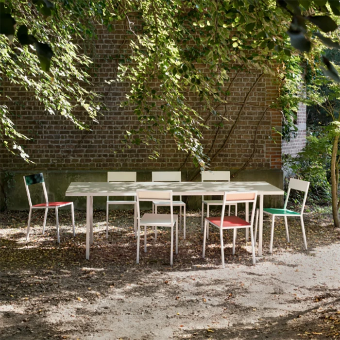 Valerie Objects Alu Dining table large - Muller van Severen - Oosterlinck