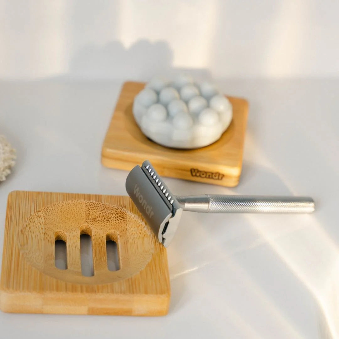 Wondr Scheermesje metaal herbruikbaar / Safety razor - Oosterlinck Home