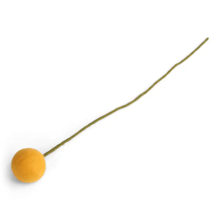 Gry & Sif Flower bolletje vilt - 2 maten - Oosterlinck Home