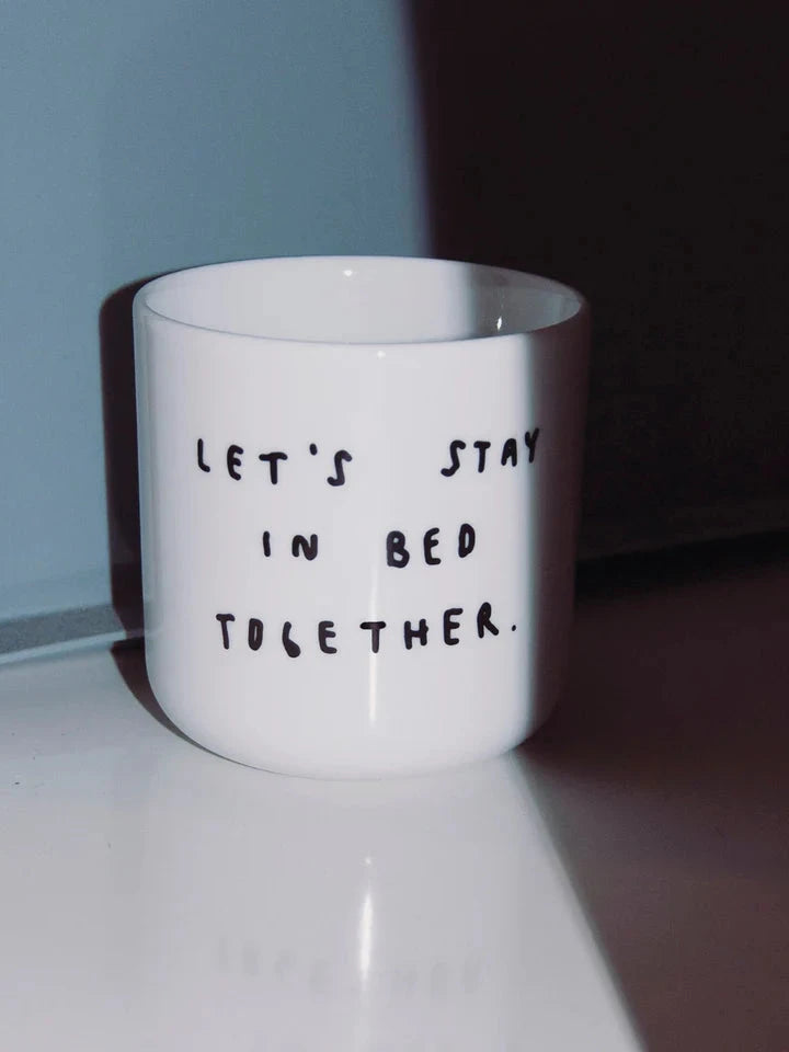 Yahya Studio Cup Let's stay in bed together - Oosterlinck