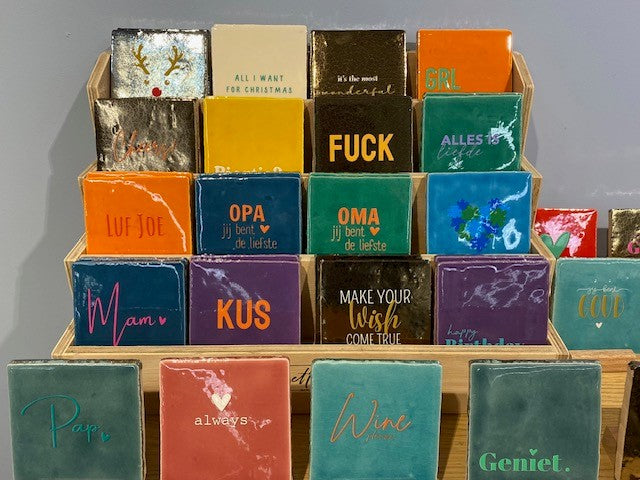 Yett Quote tegeltjes - varianten - Oosterlinck