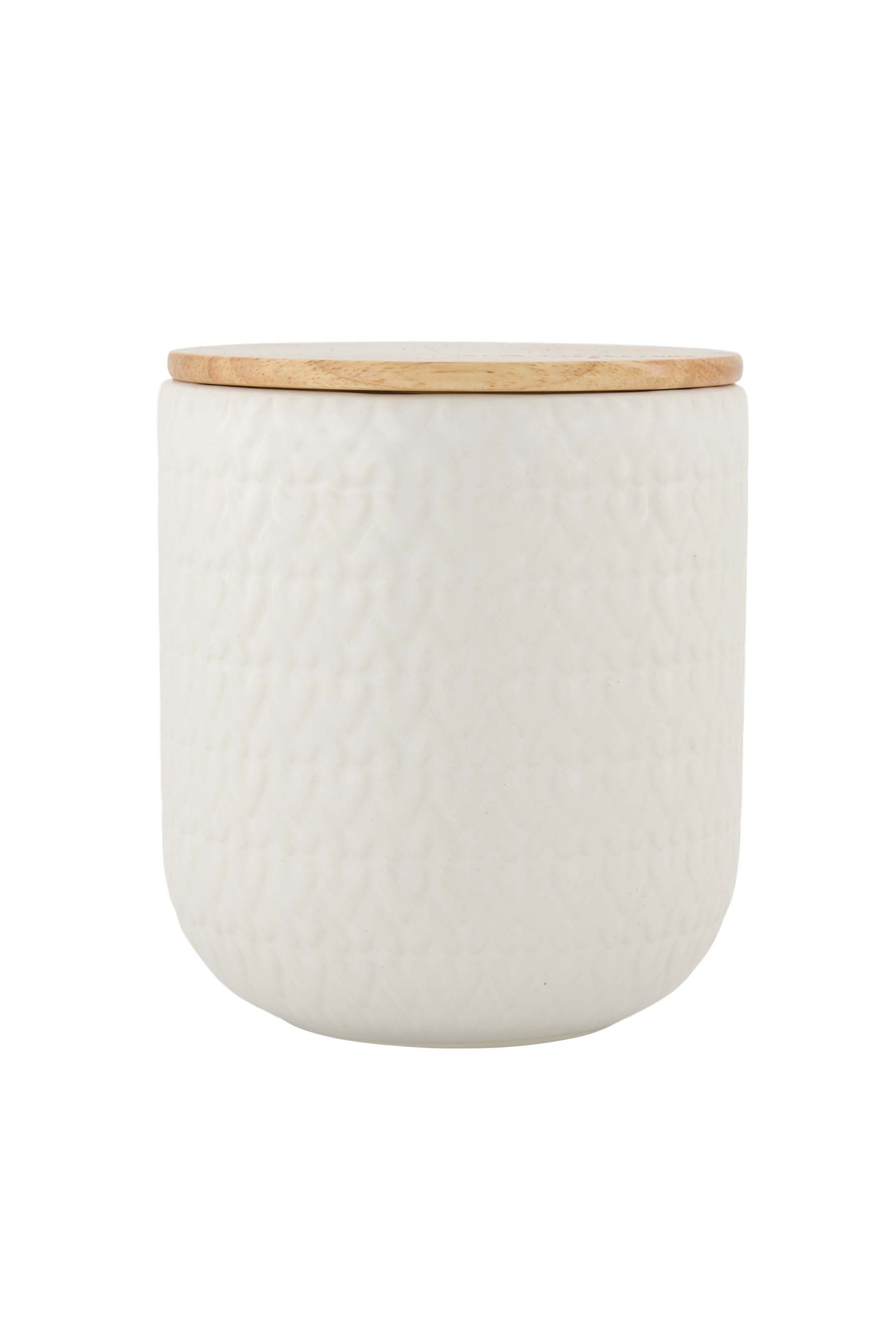 ZUSSS Bewaarpot met houten deksel - Oosterlinck