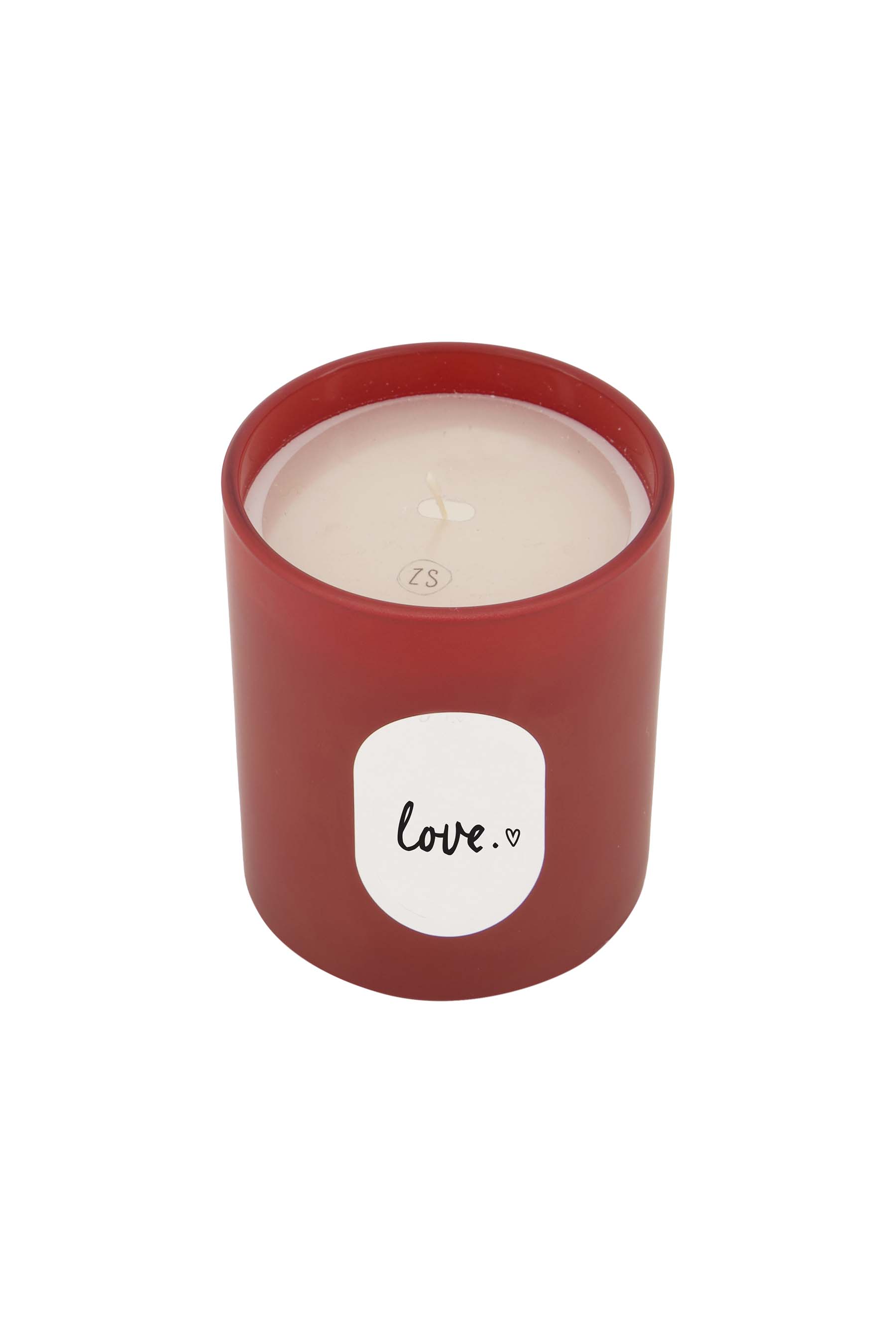 ZUSSS Geurkaars glas love - Oosterlinck Home