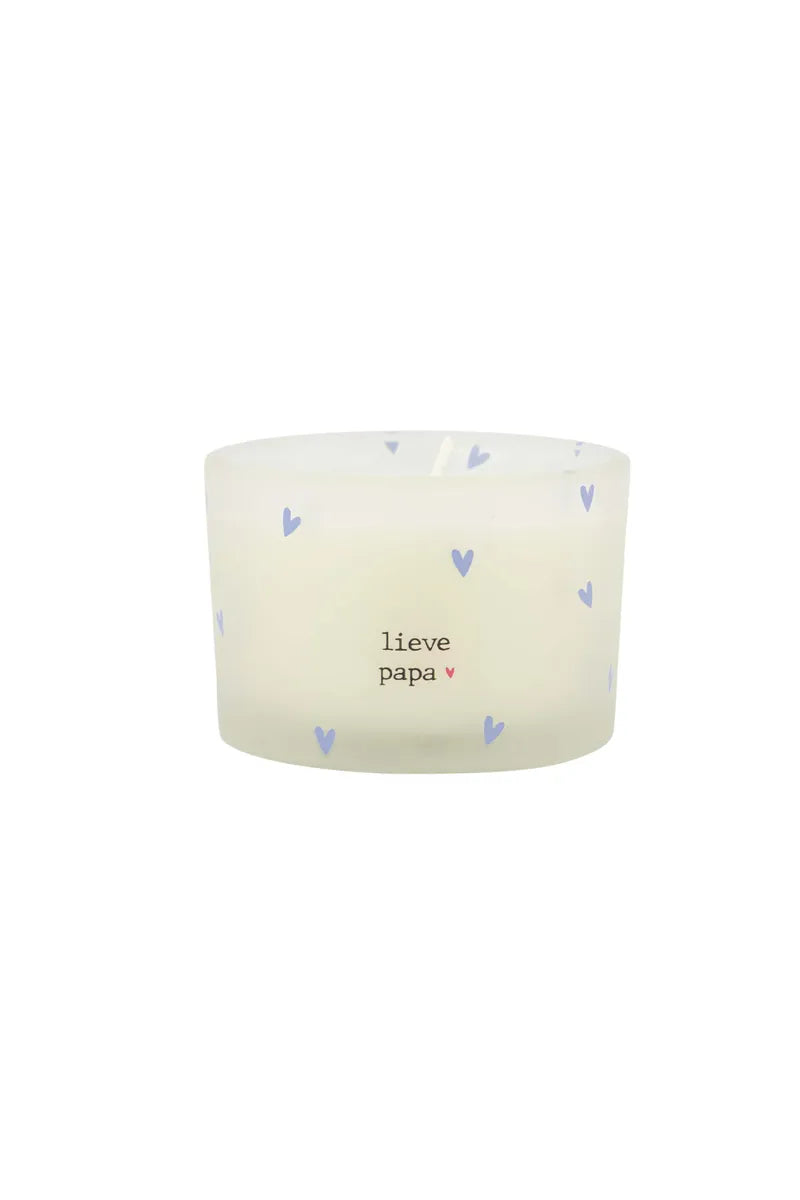 ZUSSS Geurkaars in wikkel Lieve mama of Lieve papa - Oosterlinck