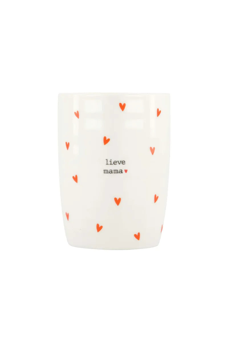 ZUSSS Geurkaars in wikkel Lieve mama of Lieve papa - Oosterlinck