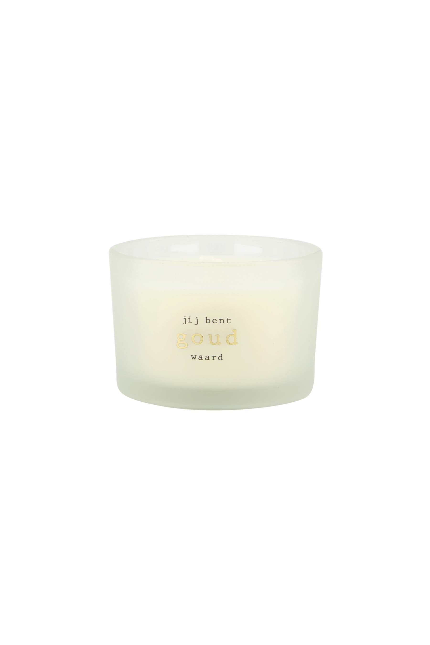 ZUSSS Geurkaars "Love you" of "Love you more" of "Jij bent goud waard" - Oosterlinck